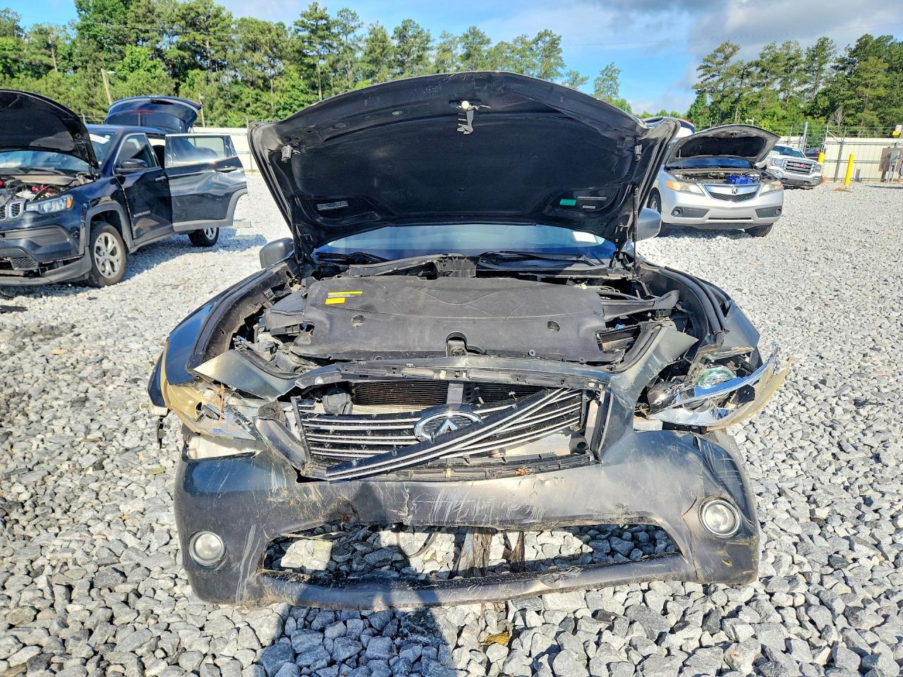 2011 Infiniti M56 Base Gray vin: JN1AY1AP5BM520322
