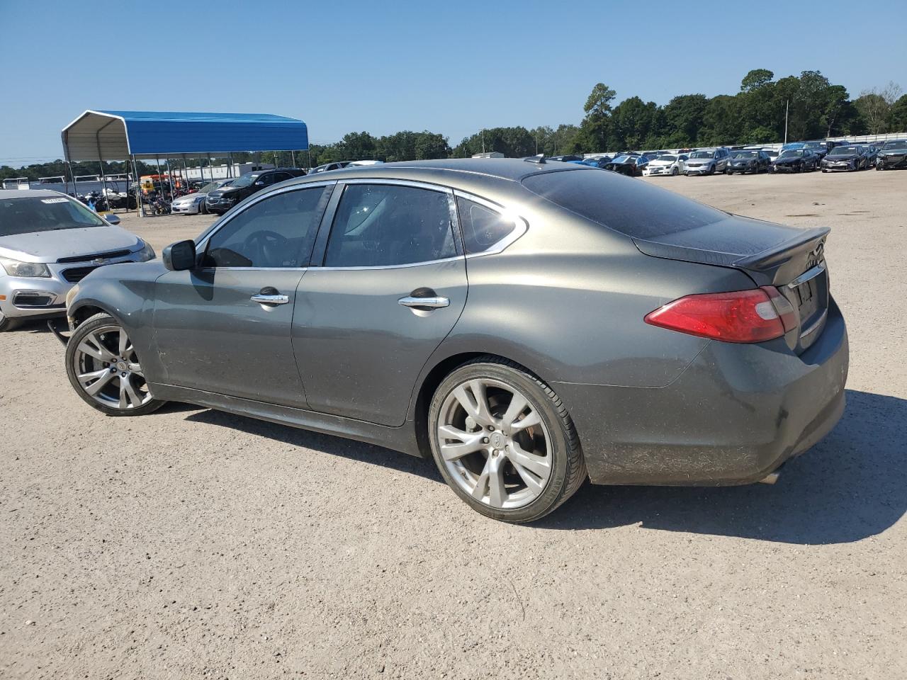 2012 Infiniti M56 Gray vin: JN1AY1AP5CM530401