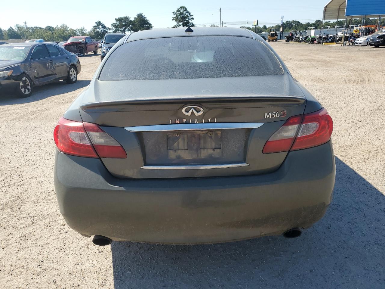 2012 Infiniti M56 Gray vin: JN1AY1AP5CM530401
