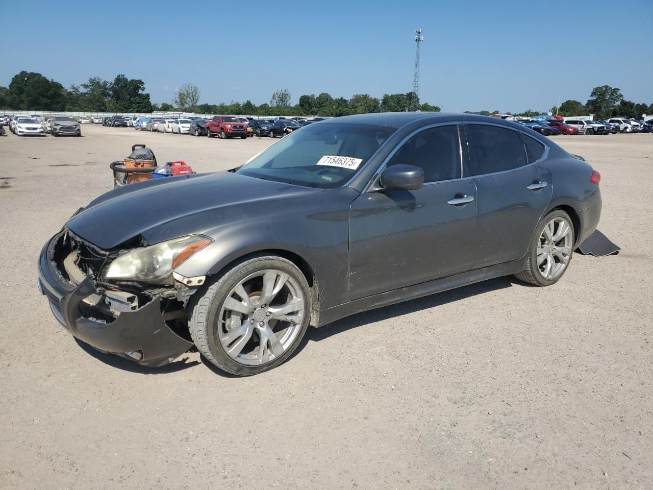 2012 Infiniti M56 Gray vin: JN1AY1AP5CM530401
