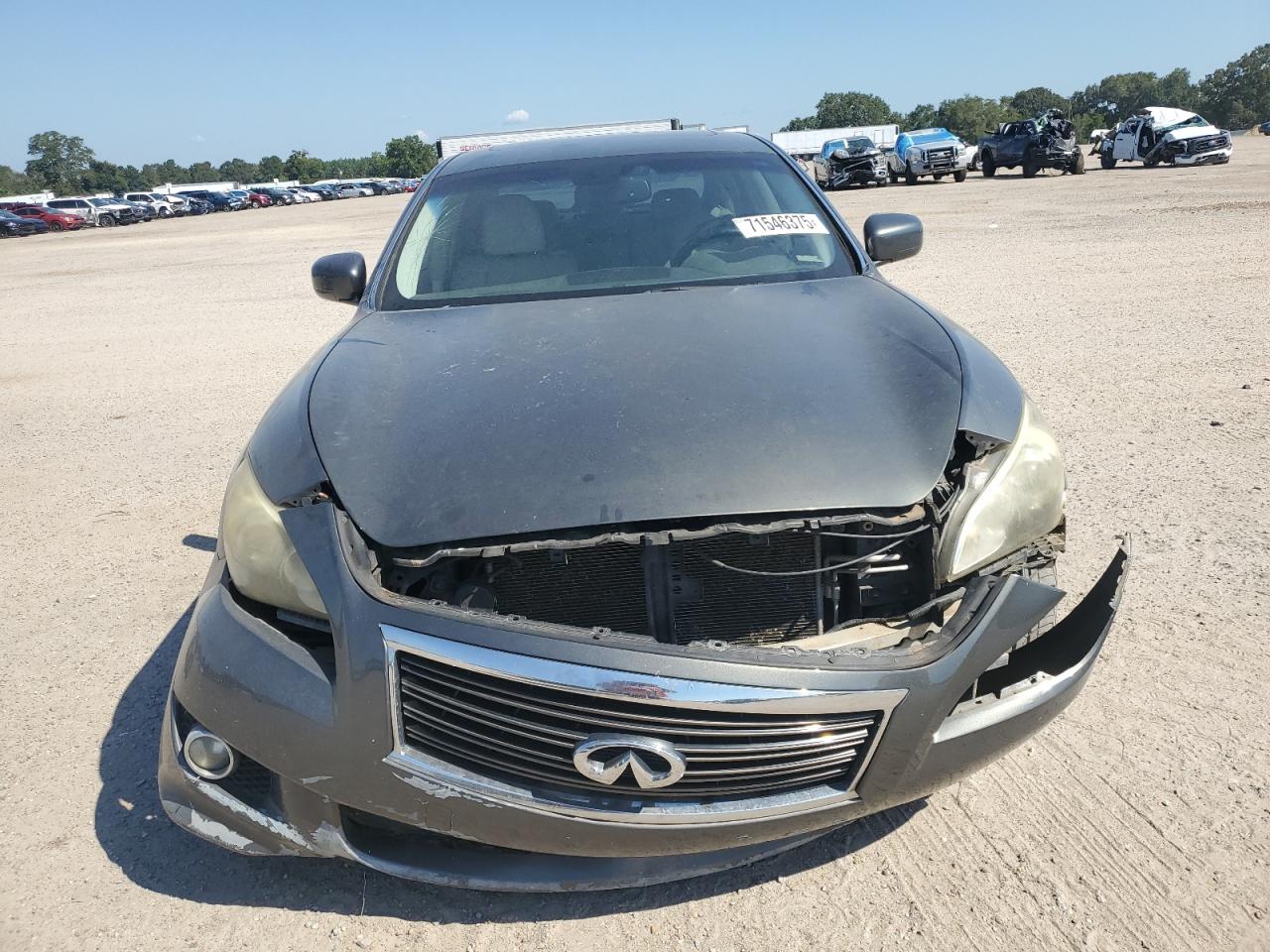 2012 Infiniti M56 Gray vin: JN1AY1AP5CM530401