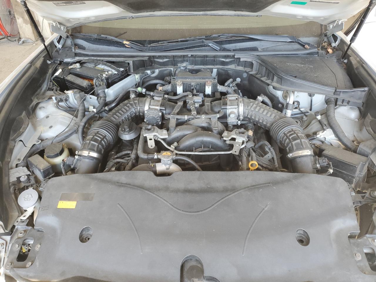 2012 Infiniti M56 Silver vin: JN1AY1AP7CM530173