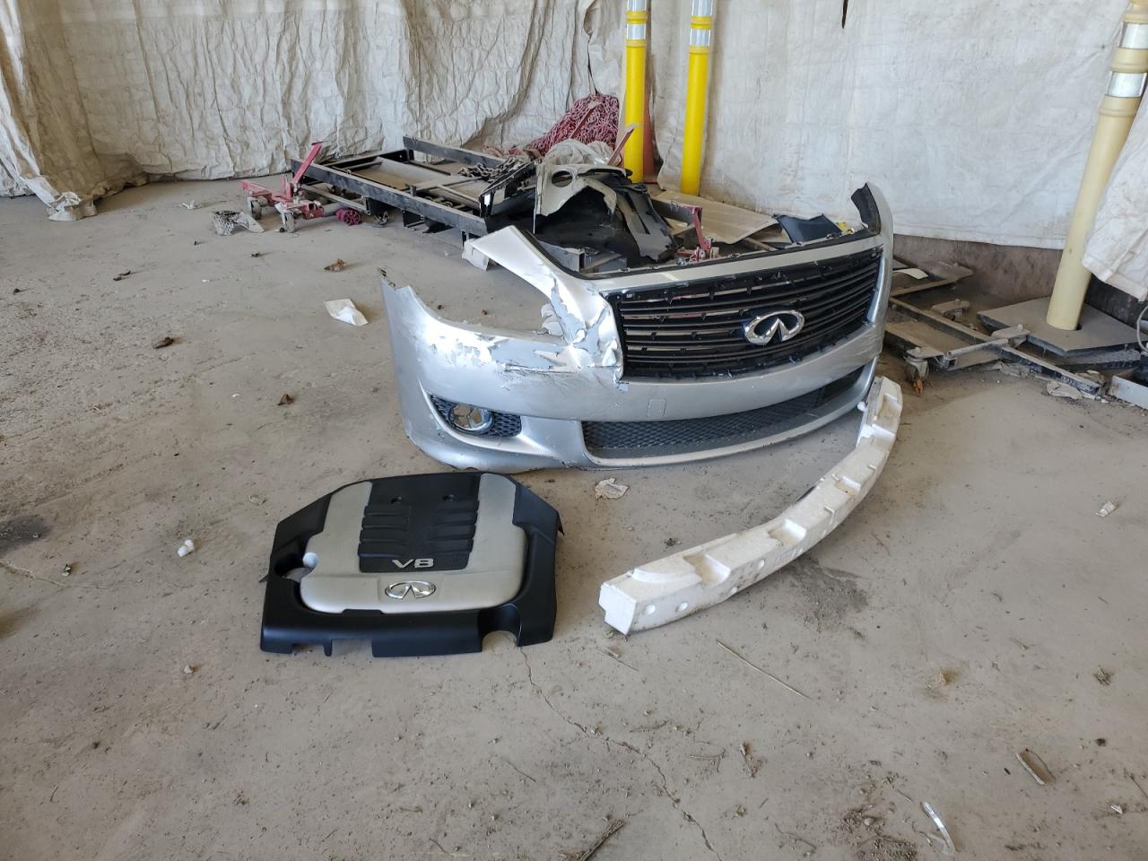 2012 Infiniti M56 Silver vin: JN1AY1AP7CM530173
