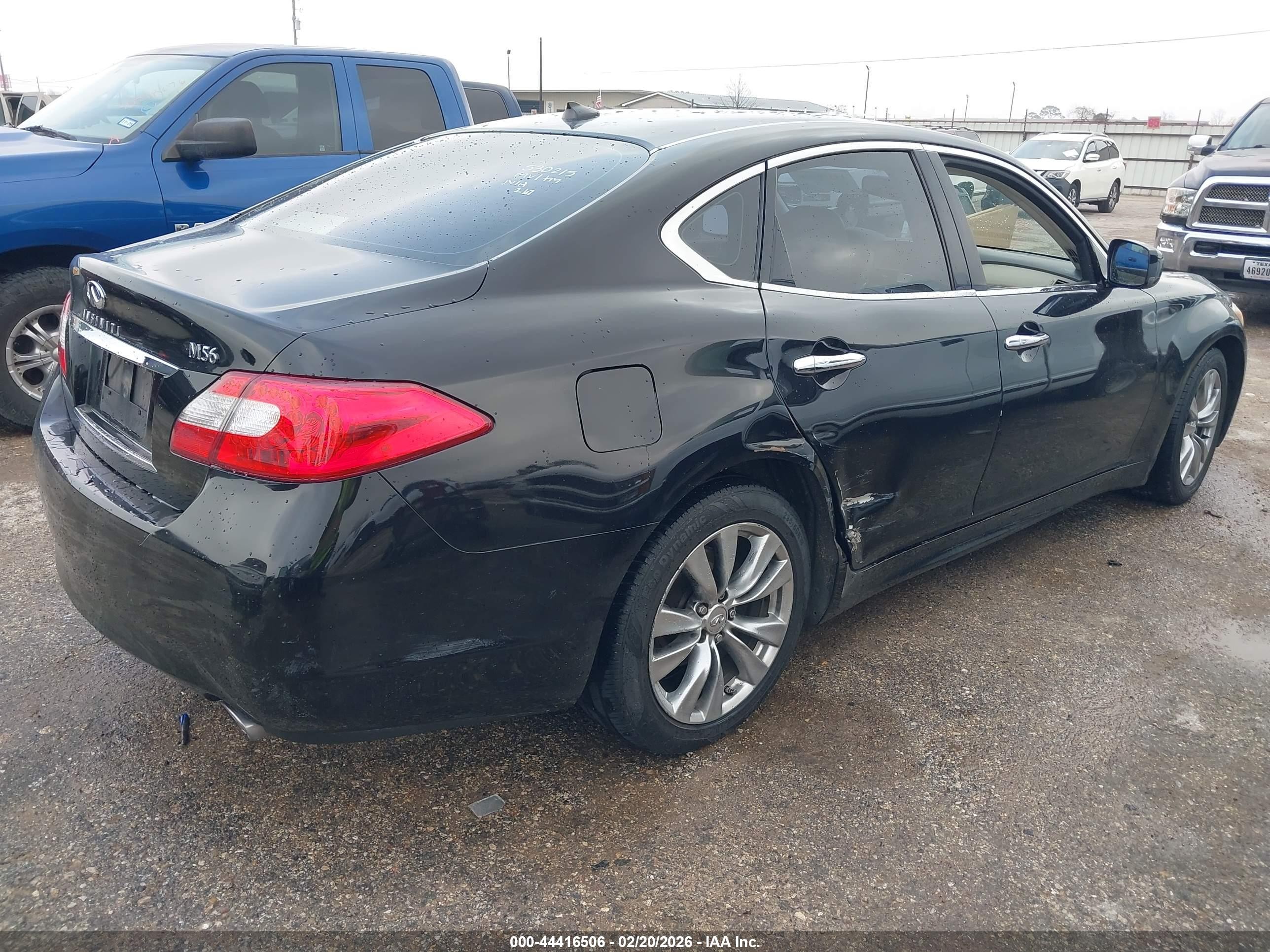 2012 Infiniti M56   Black vin: JN1AY1AP8CM530215