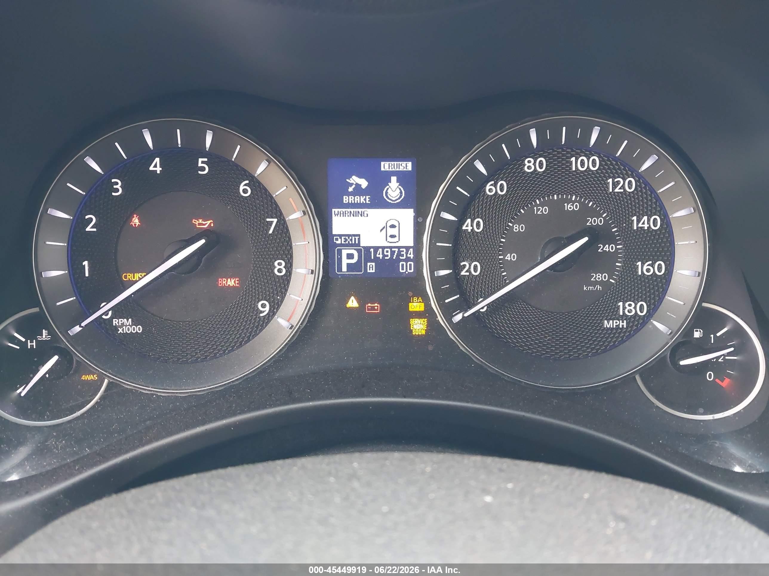 2011 Infiniti M56   Gray vin: JN1AY1APXBM520347