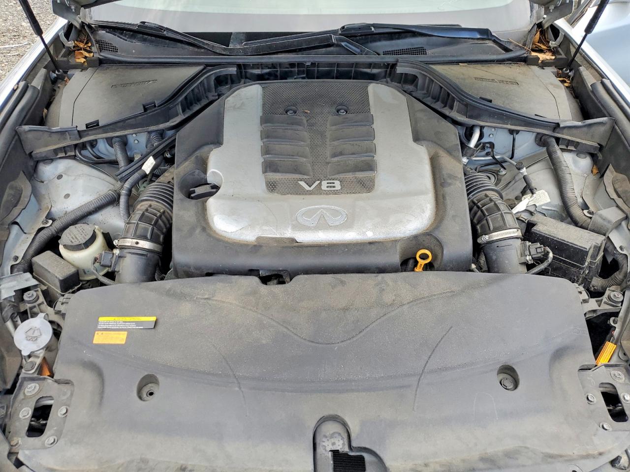 2013 Infiniti M56 Base Silver vin: JN1AY1APXDM540178