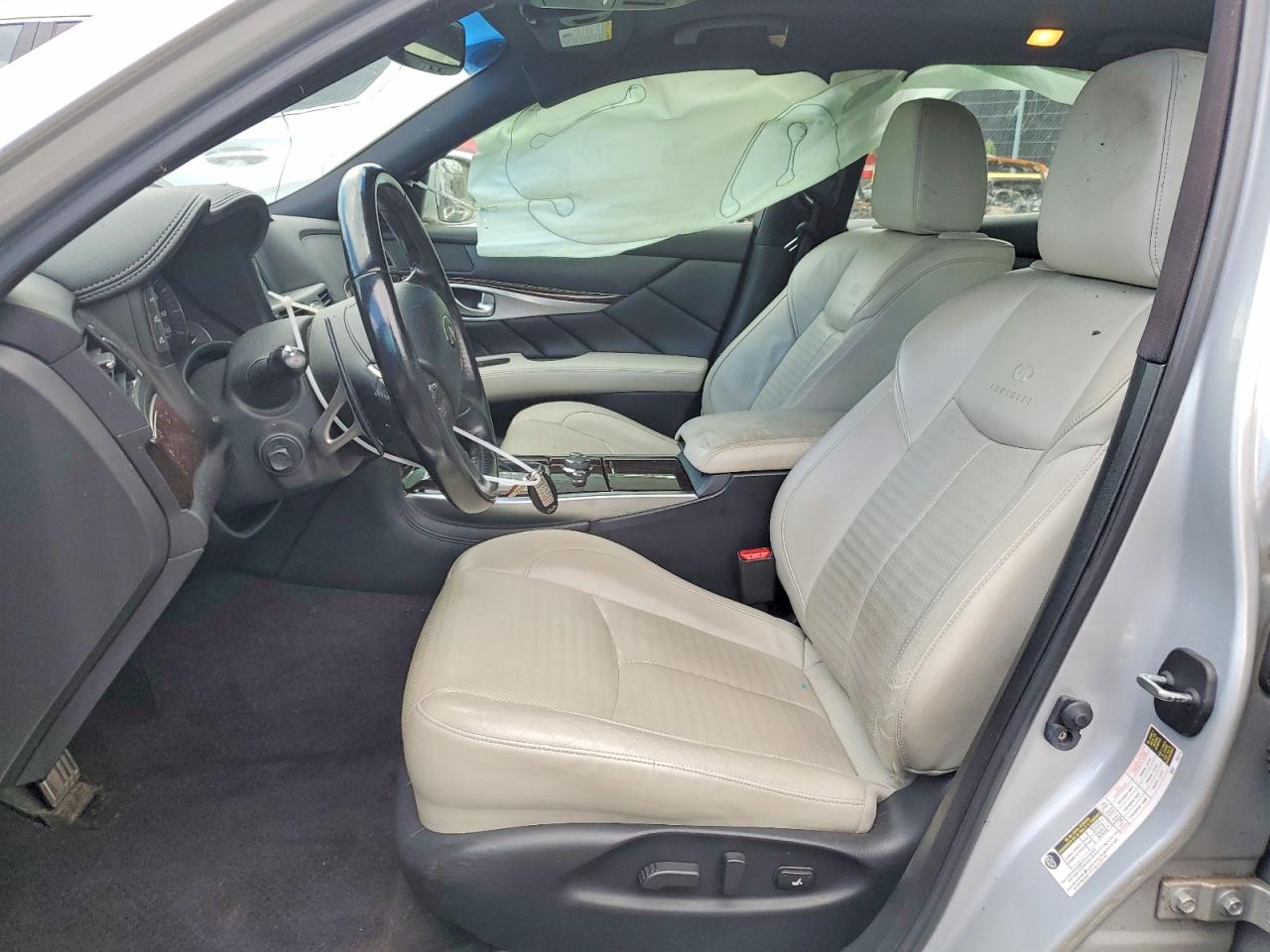 2013 Infiniti M56 Base Silver vin: JN1AY1APXDM540178