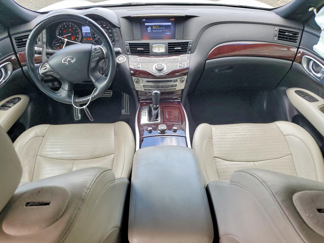 2013 Infiniti M56 Base Silver vin: JN1AY1APXDM540178