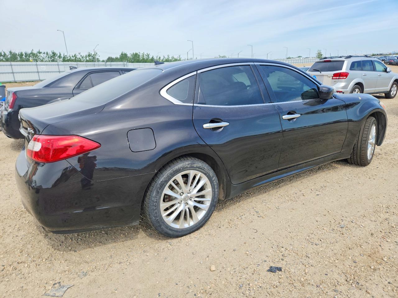 2012 Infiniti M56 X Black vin: JN1AY1AR0CM580138