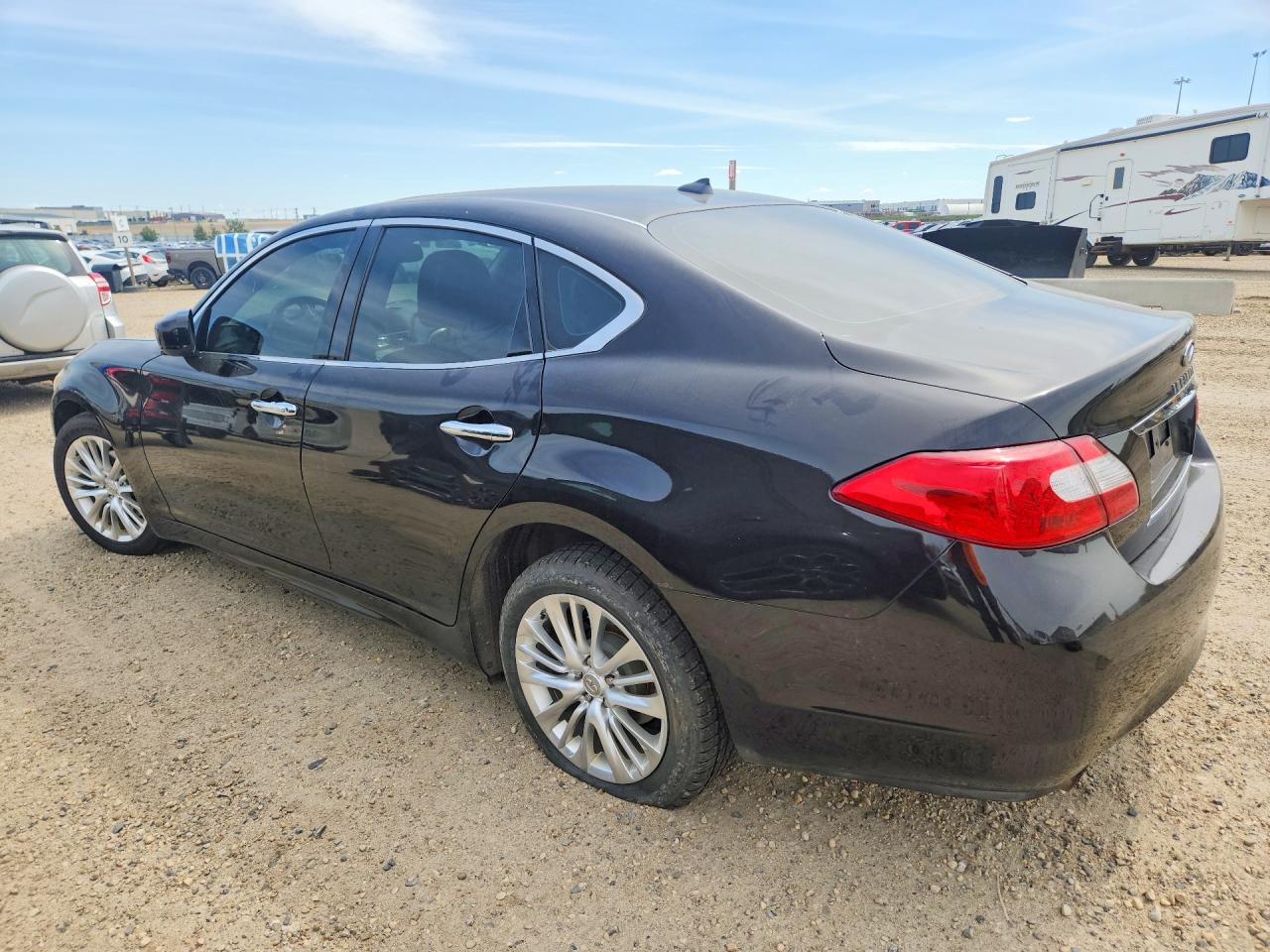 2012 Infiniti M56 X Black vin: JN1AY1AR0CM580138