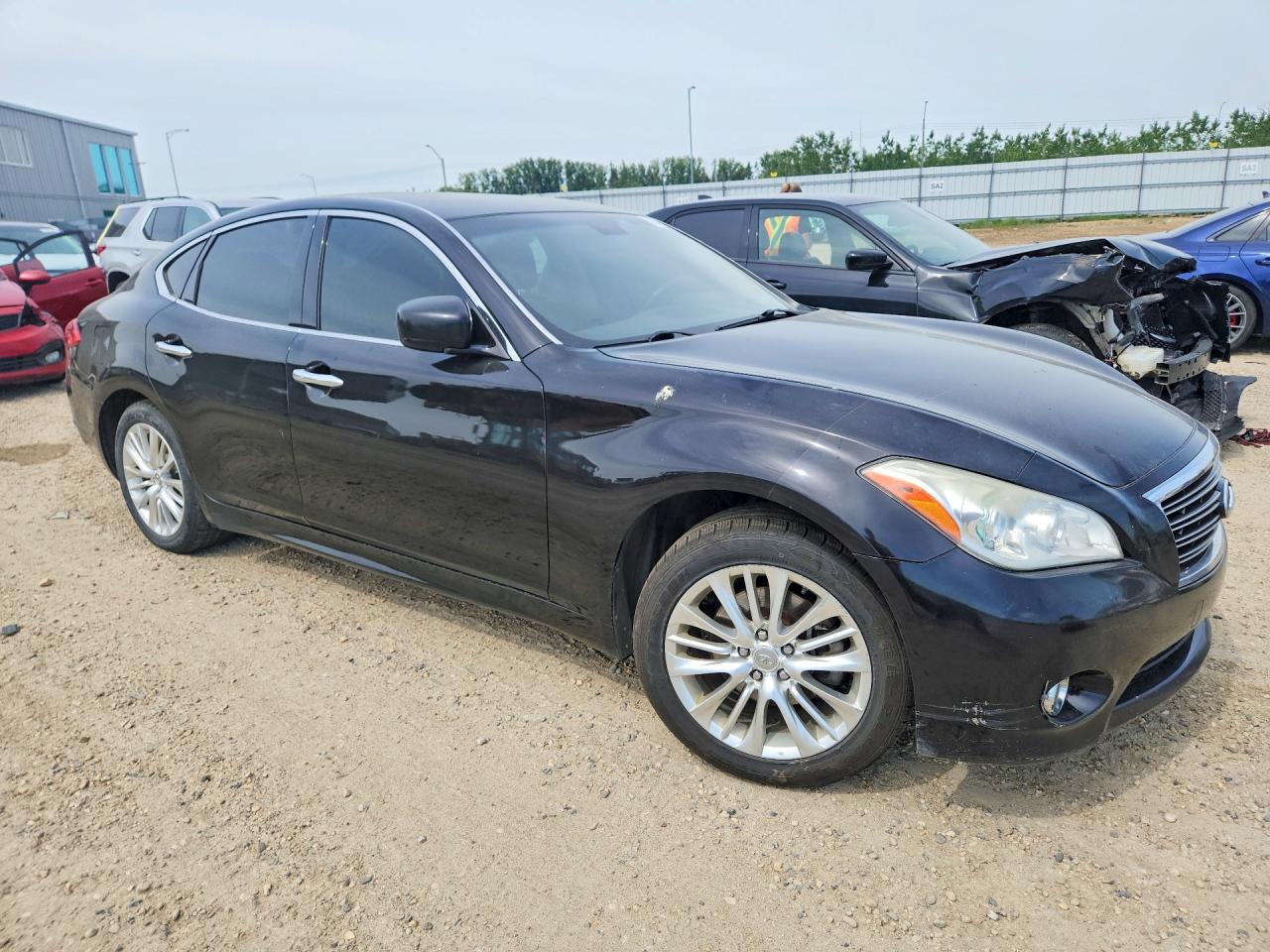 2012 Infiniti M56 X Black vin: JN1AY1AR0CM580138
