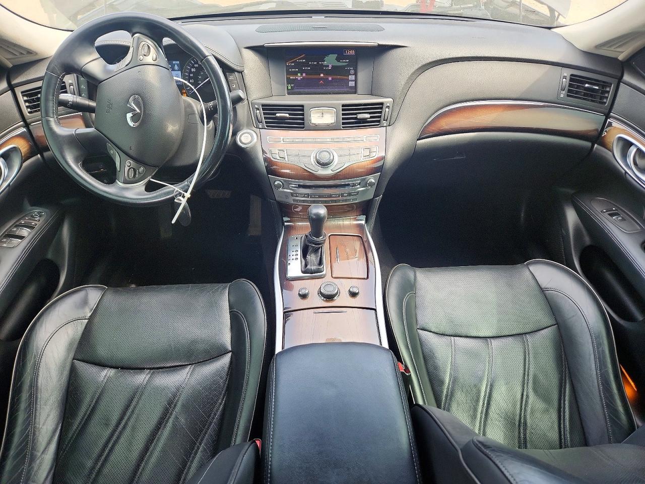 2012 Infiniti M56 X Black vin: JN1AY1AR0CM580138