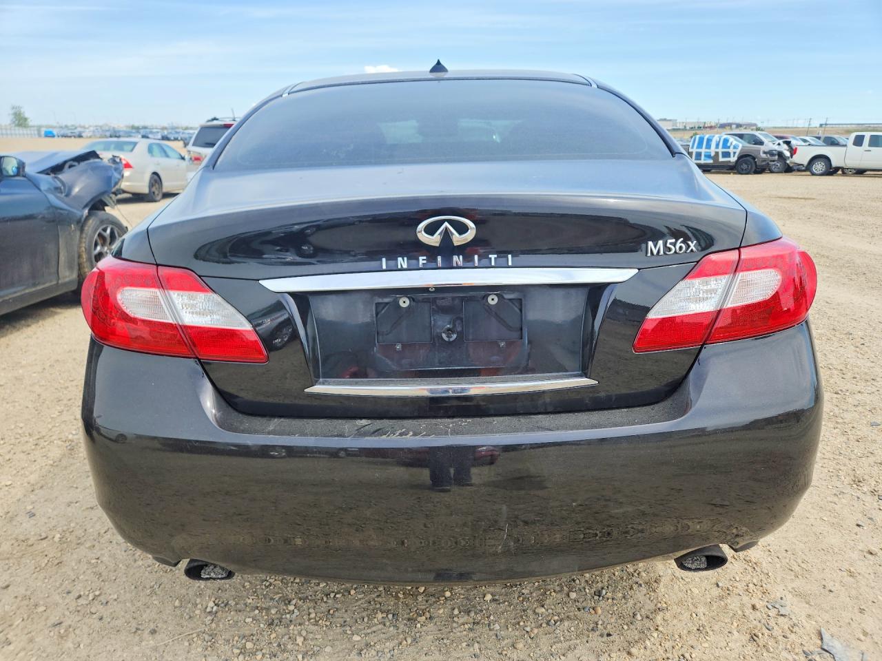 2012 Infiniti M56 X Black vin: JN1AY1AR0CM580138