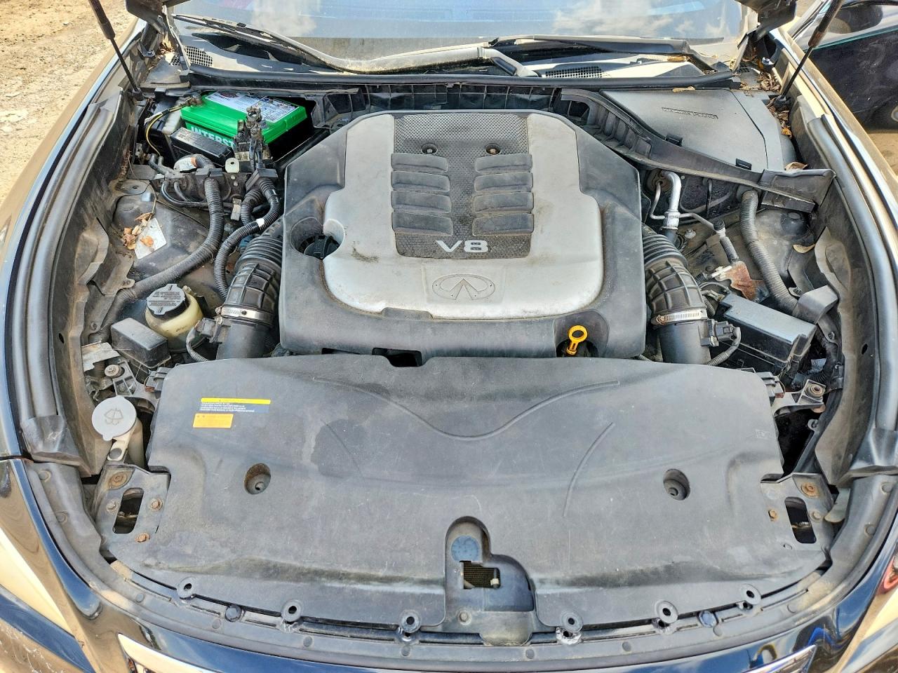 2011 Infiniti M56 X Black vin: JN1AY1AR2BM570449