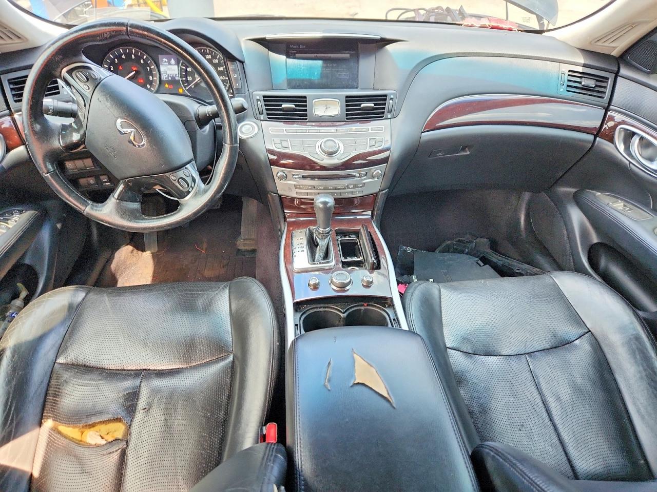 2011 Infiniti M56 X Black vin: JN1AY1AR2BM570449
