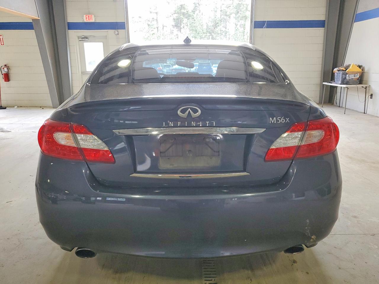 2011 Infiniti M56 X Gray vin: JN1AY1AR3BM570623