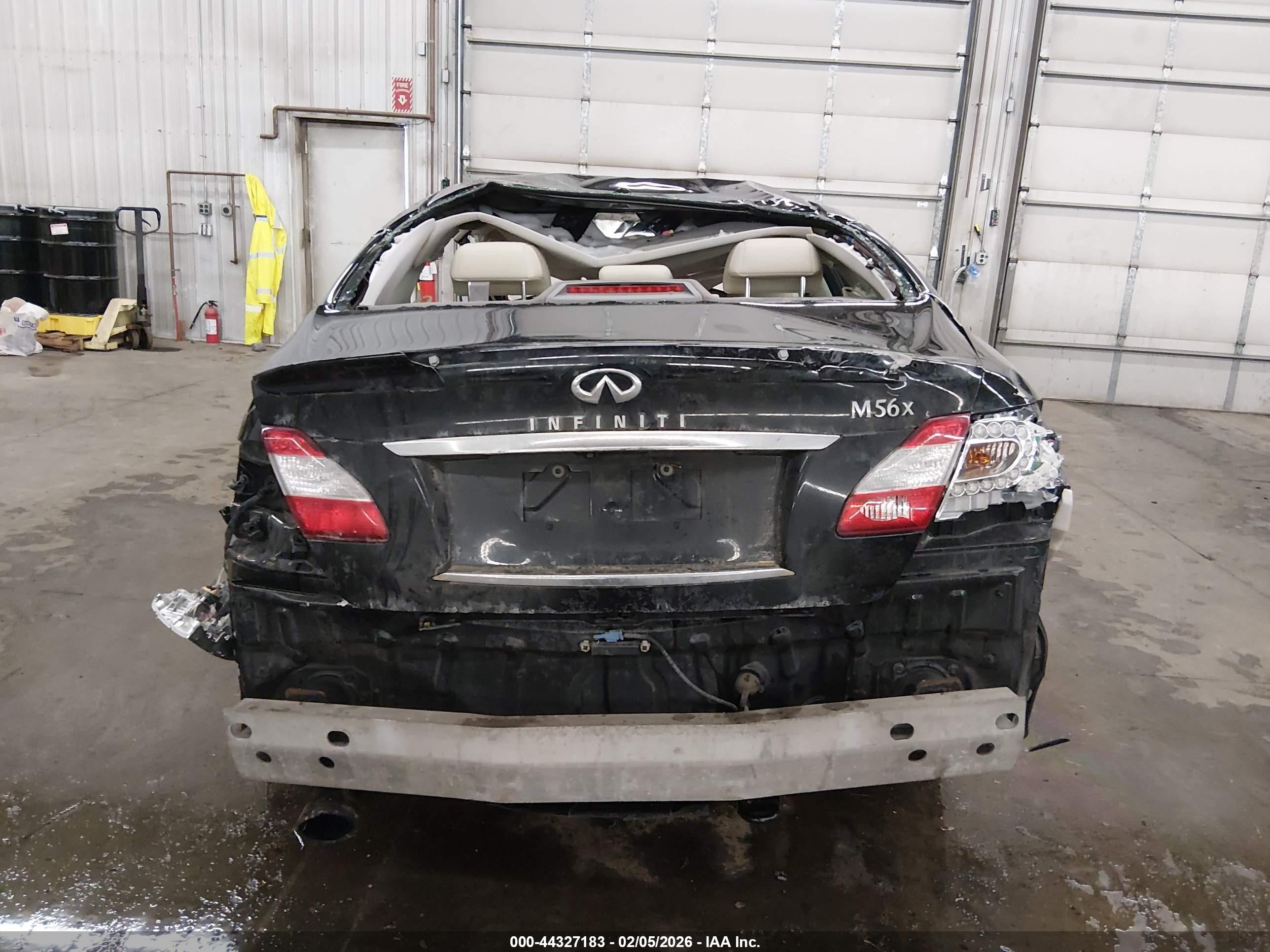 2012 Infiniti M56x   Black vin: JN1AY1AR4CM580112
