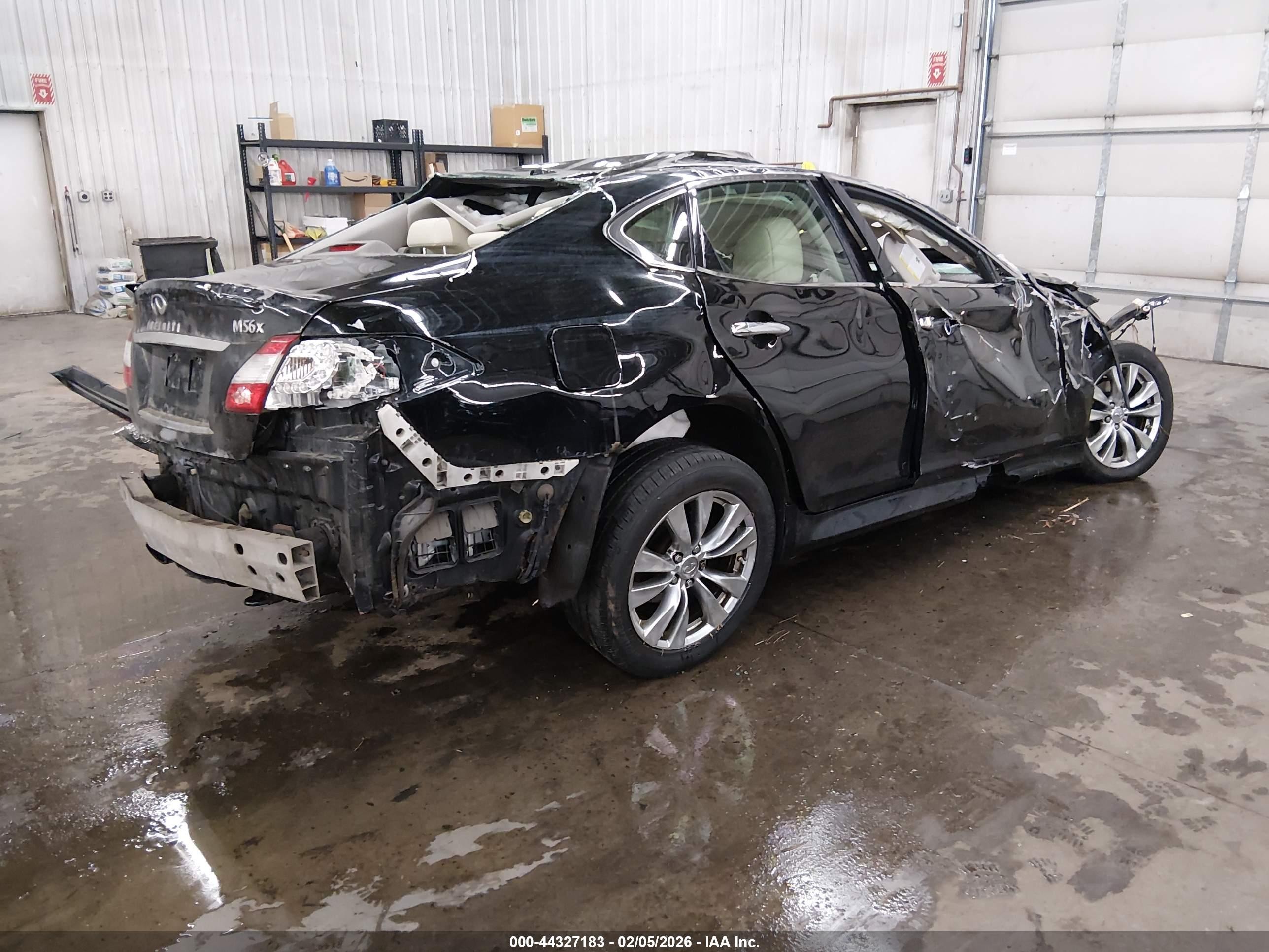 2012 Infiniti M56x   Black vin: JN1AY1AR4CM580112