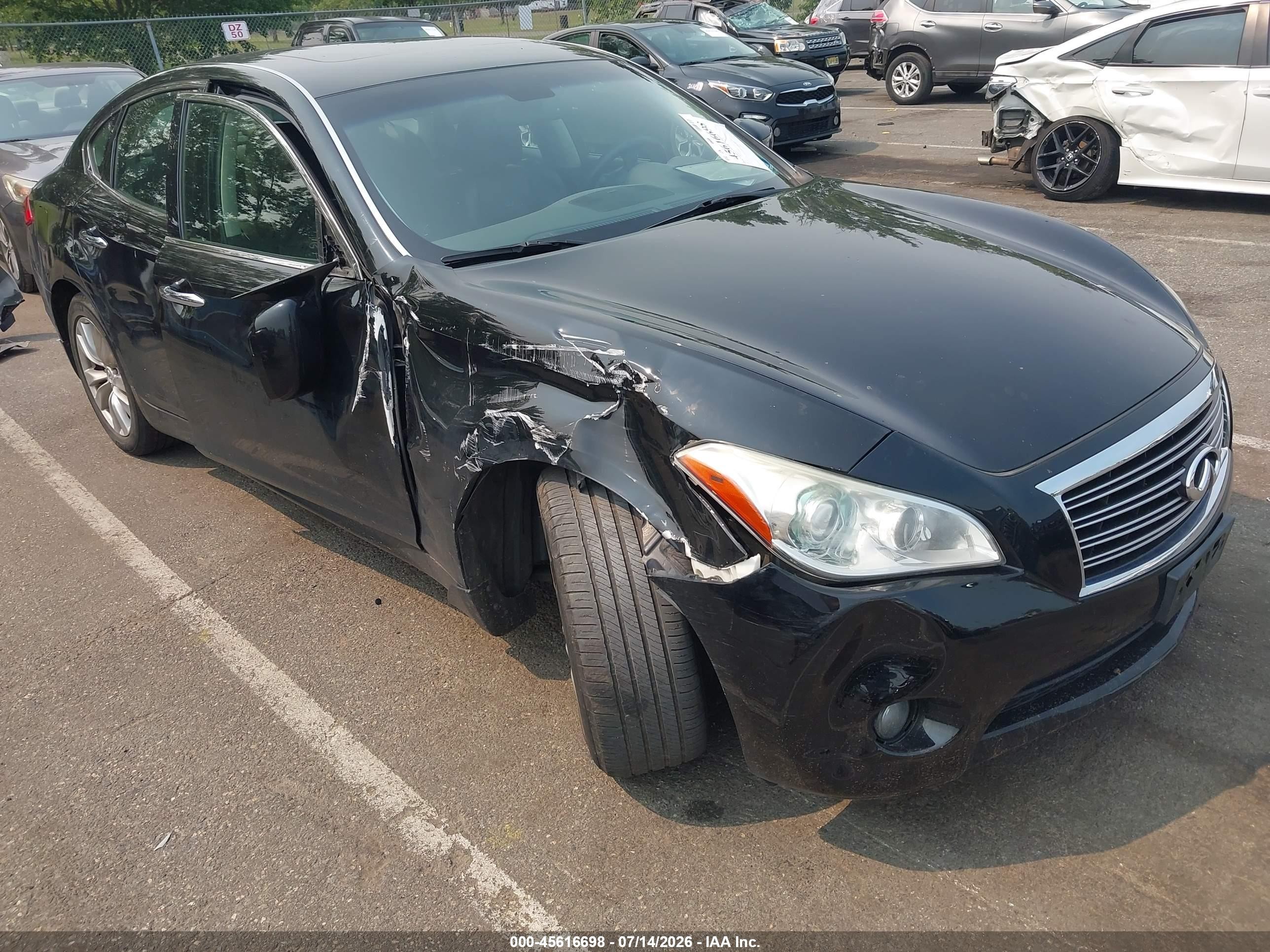2012 Infiniti M56x   Black vin: JN1AY1AR5CM580202