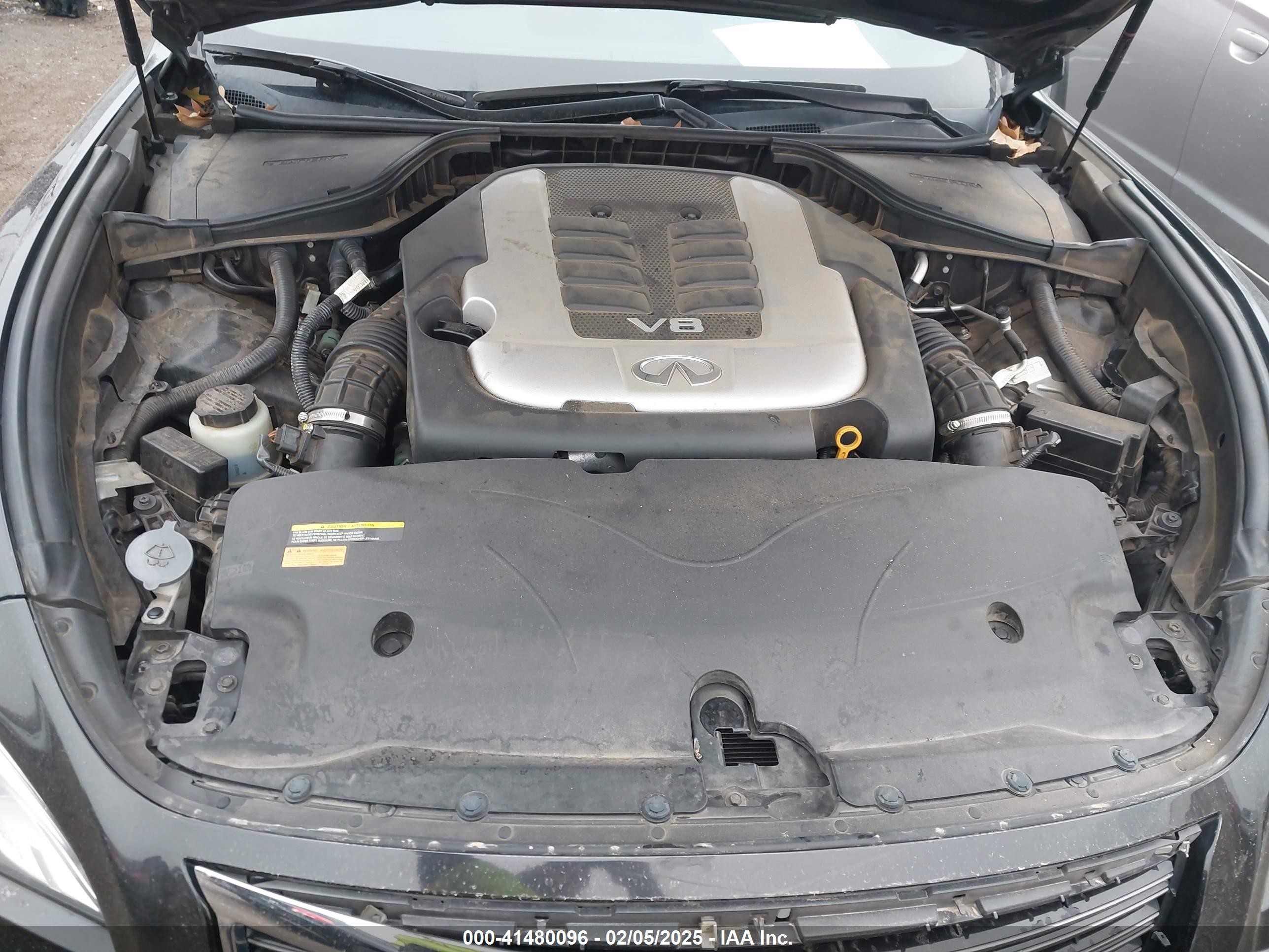 2013 Infiniti M56x   Black vin: JN1AY1AR7DM590019