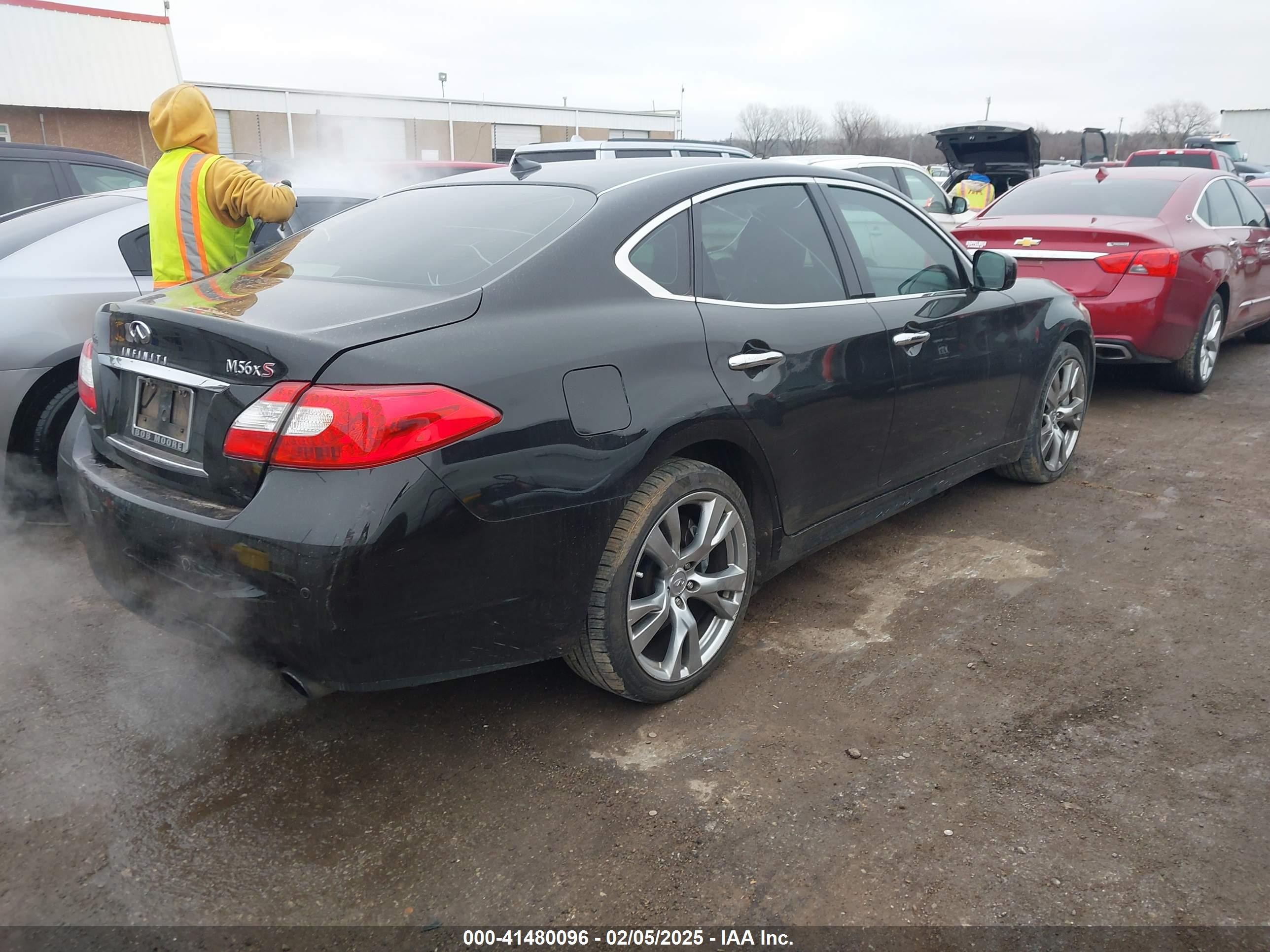 2013 Infiniti M56x   Black vin: JN1AY1AR7DM590019