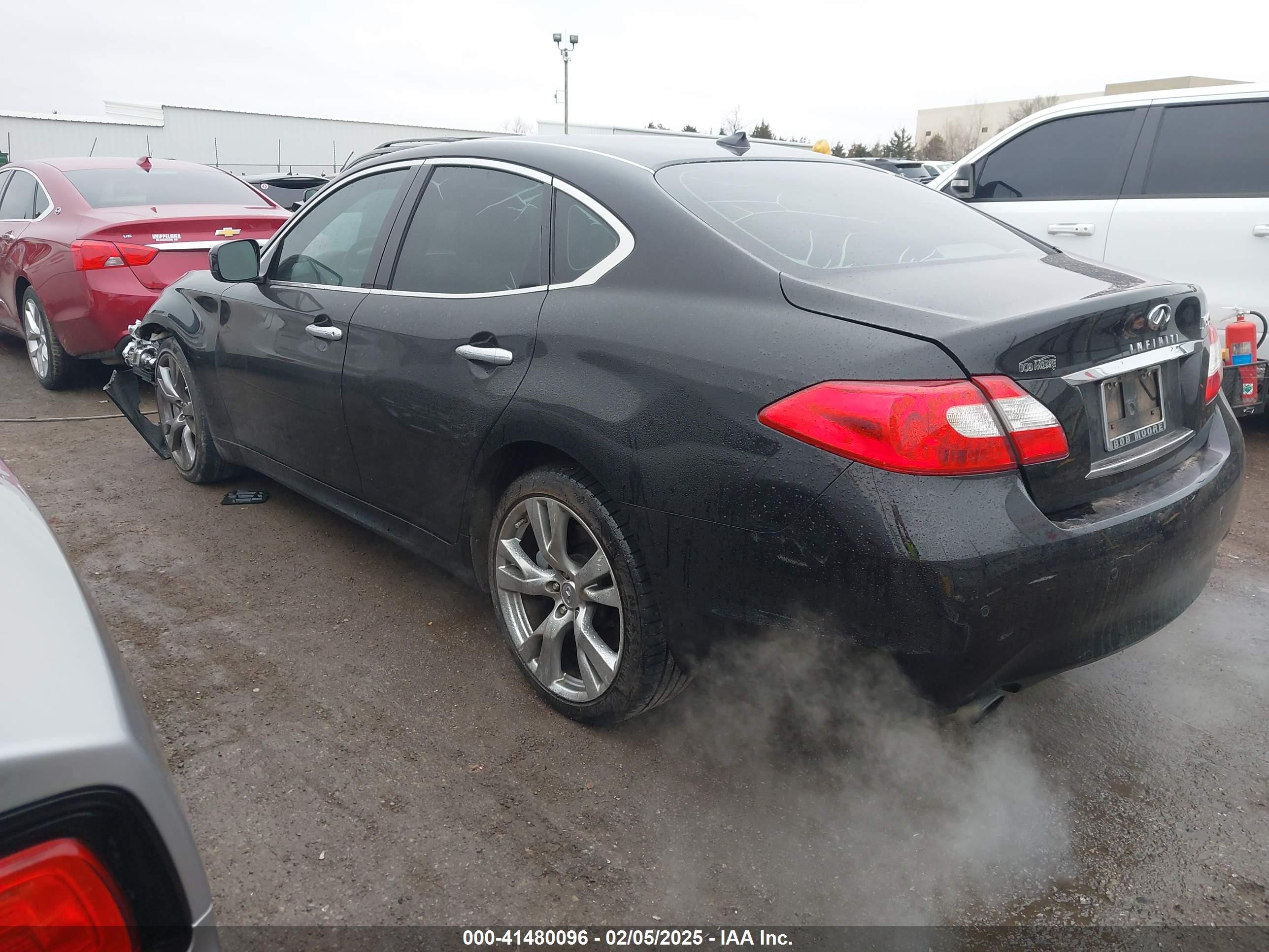 2013 Infiniti M56x   Black vin: JN1AY1AR7DM590019