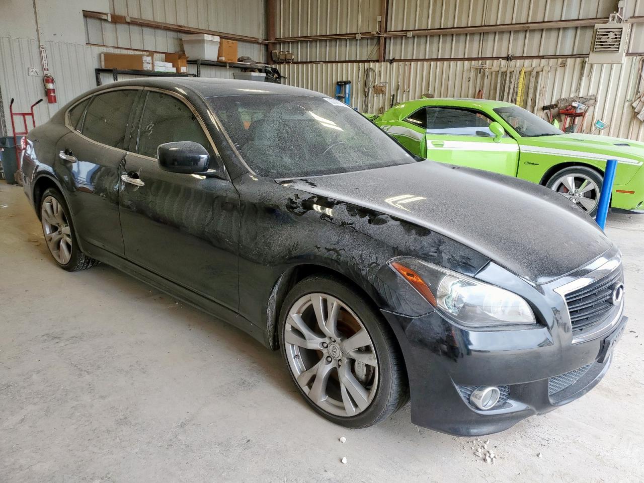 2013 Infiniti M56 X   Black vin: JN1AY1AR8DM590062