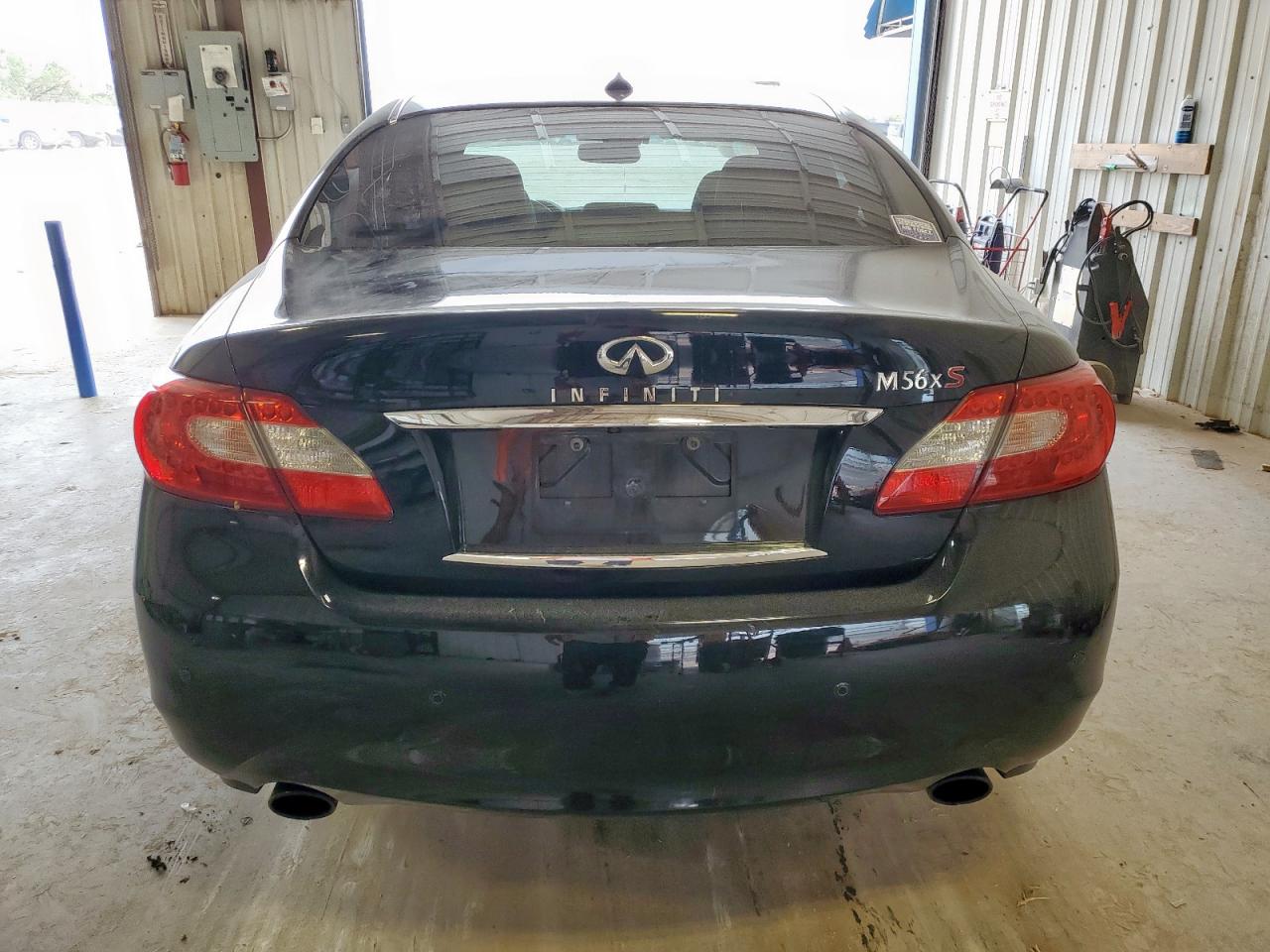 2013 Infiniti M56 X   Black vin: JN1AY1AR8DM590062