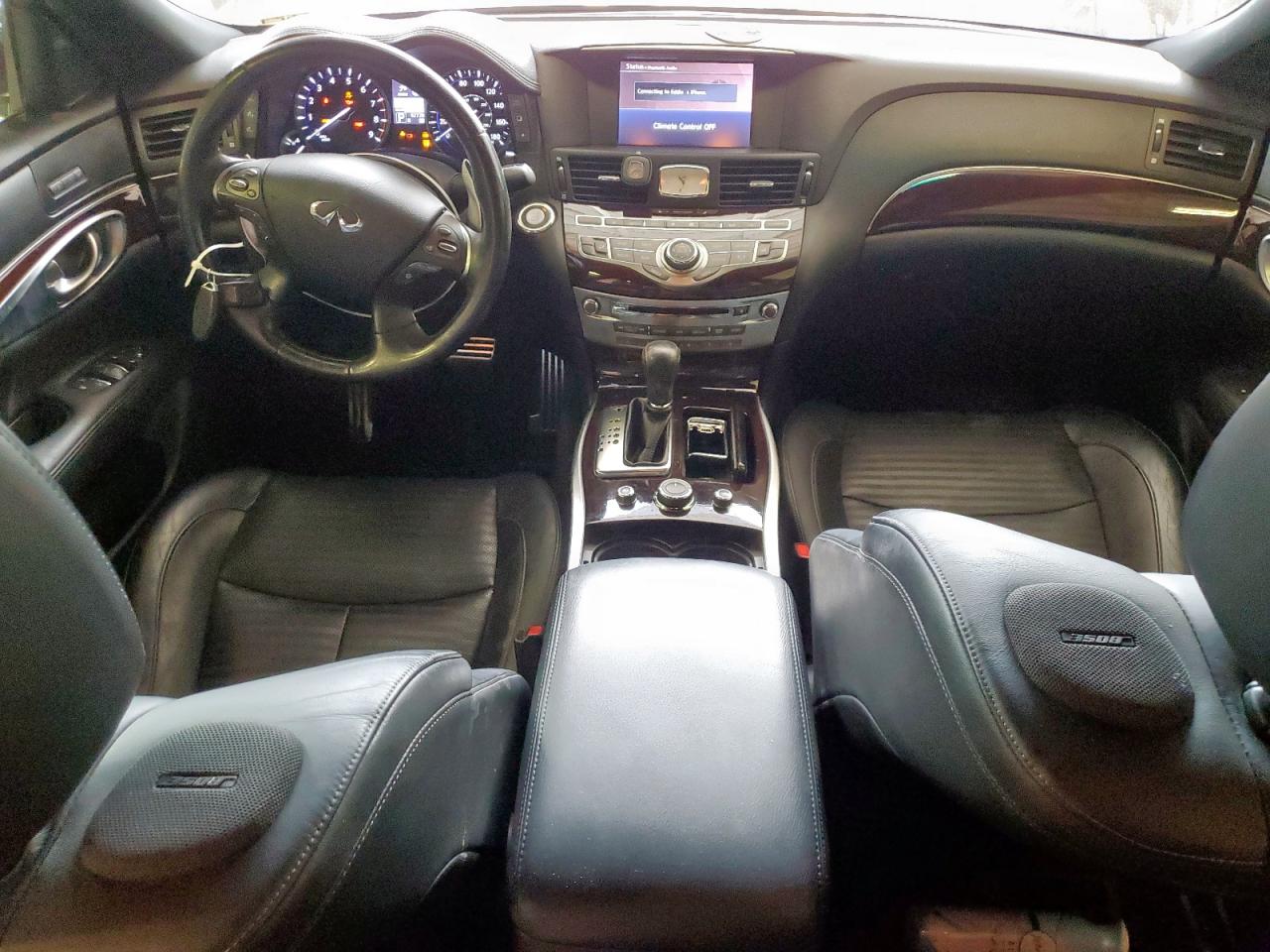 2013 Infiniti M56 X   Black vin: JN1AY1AR8DM590062