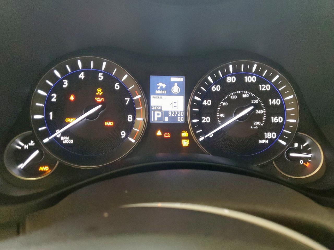 2013 Infiniti M56 X   Black vin: JN1AY1AR8DM590062