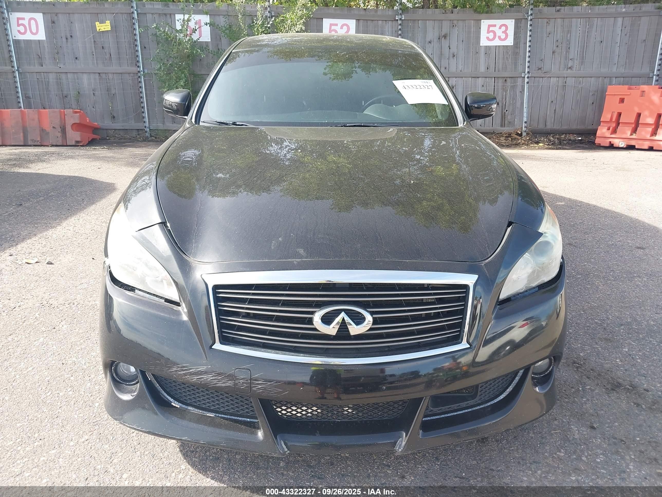 2013 Infiniti M56x   Black vin: JN1AY1ARXDM590113