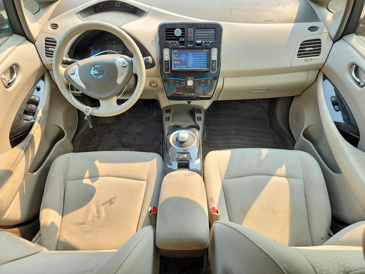 2012 Nissan Leaf Sv Black vin: JN1AZ0CP1CT022825