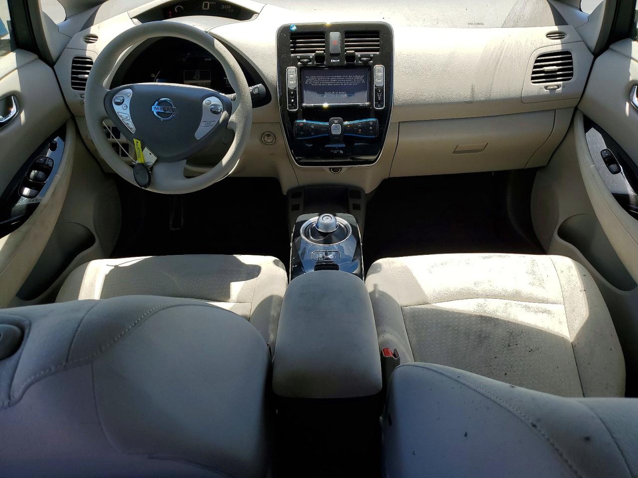 2011 Nissan Leaf Sv Blue vin: JN1AZ0CP2BT002016