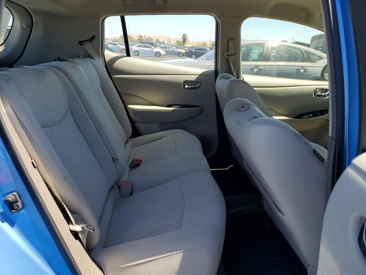 2011 Nissan Leaf Sv Blue vin: JN1AZ0CP2BT002016