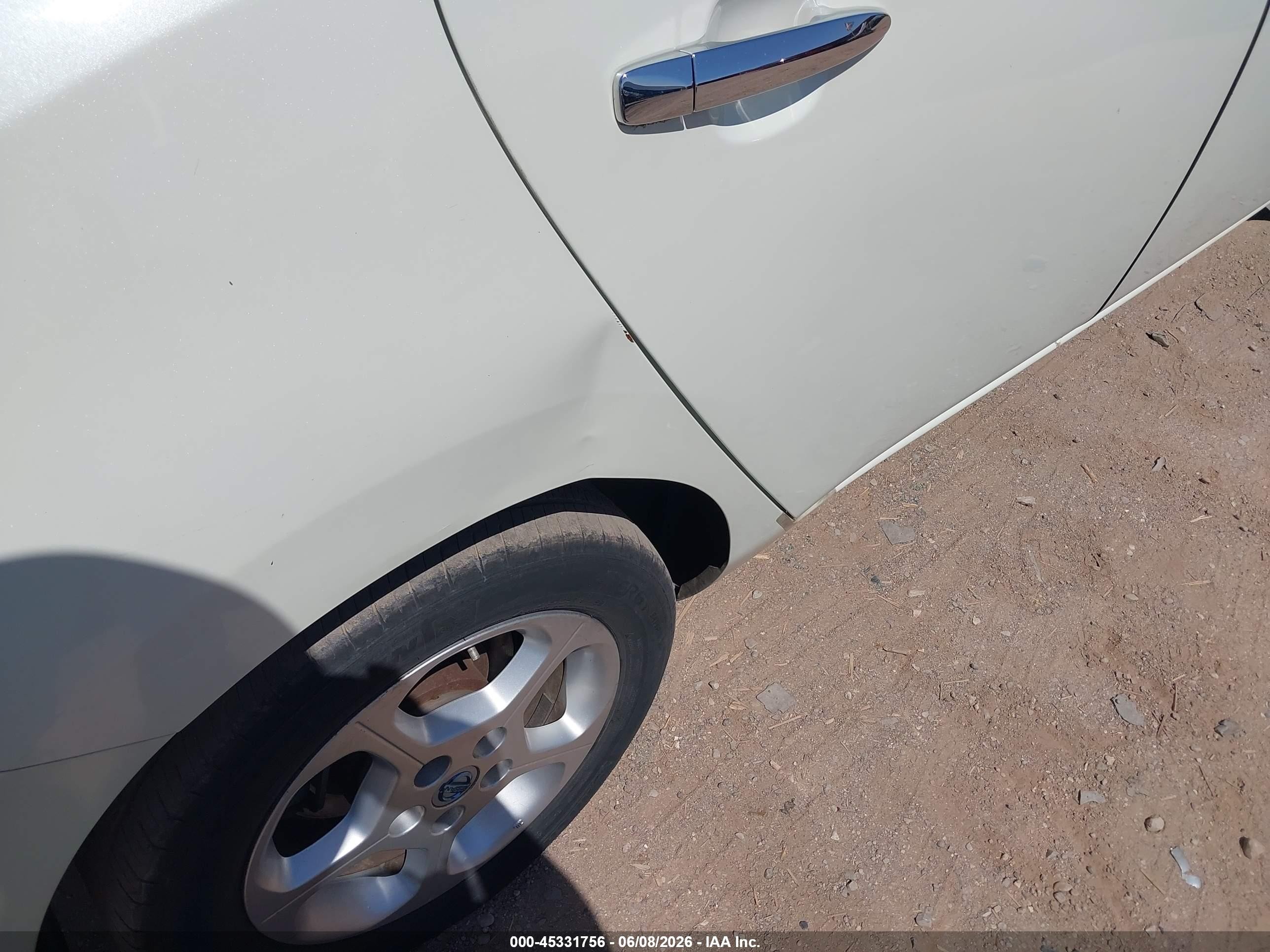 2011 Nissan Leaf Sl Cream vin: JN1AZ0CP2BT002162