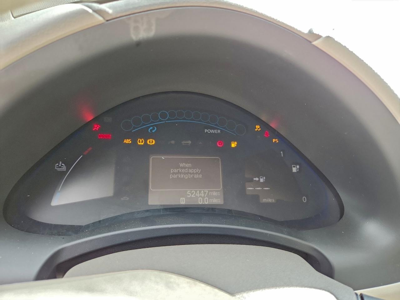 2011 Nissan Leaf Sv Gray vin: JN1AZ0CP2BT002517