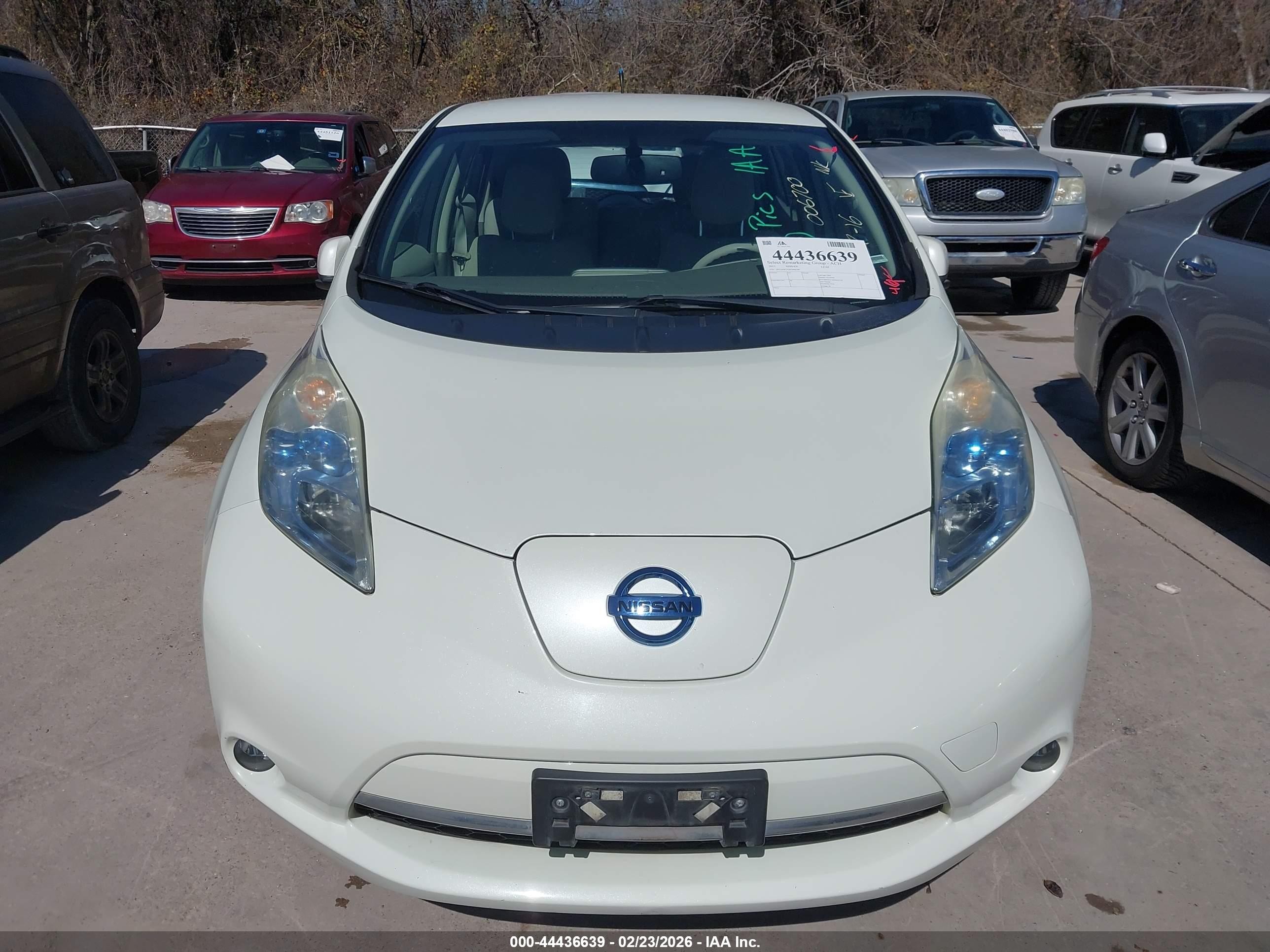 2011 Nissan Leaf Sl Champagne vin: JN1AZ0CP2BT006700