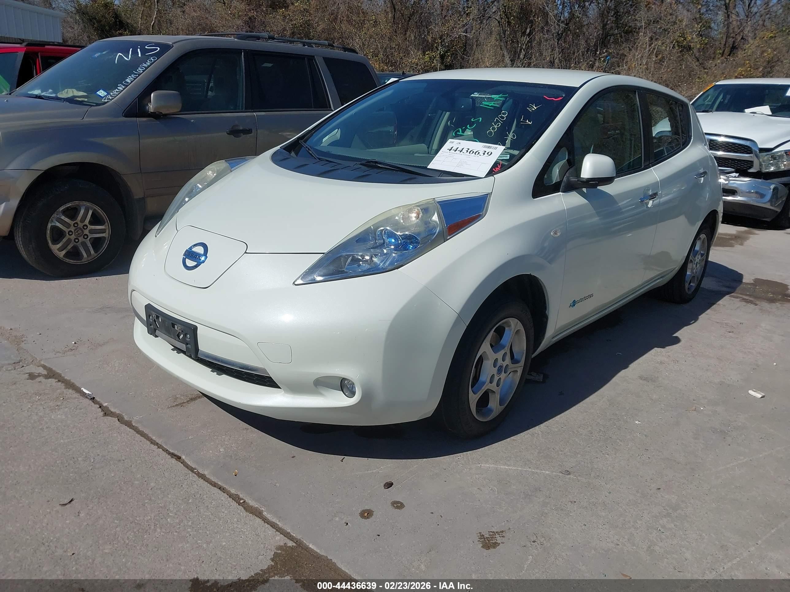 2011 Nissan Leaf Sl Champagne vin: JN1AZ0CP2BT006700