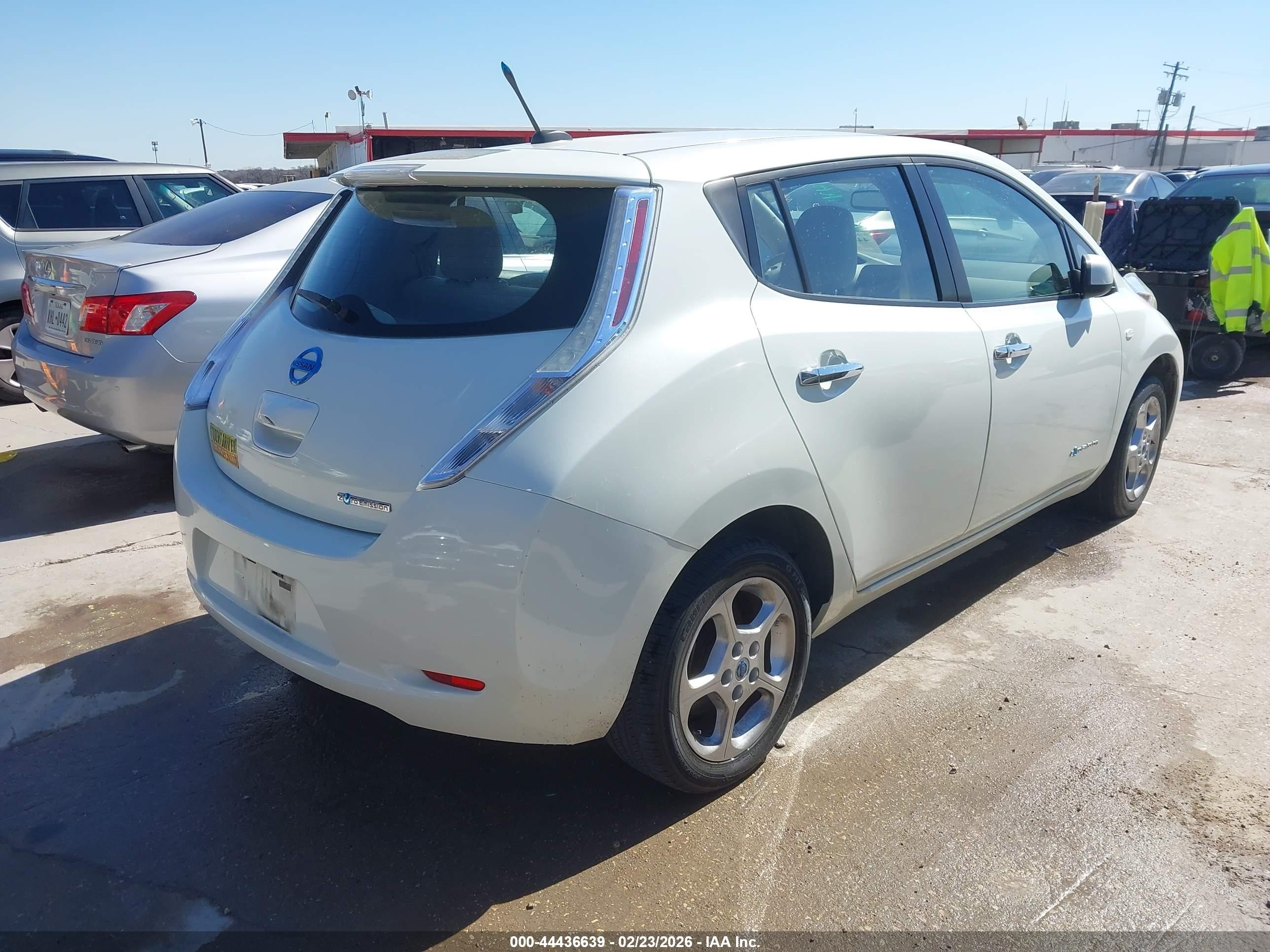 2011 Nissan Leaf Sl Champagne vin: JN1AZ0CP2BT006700