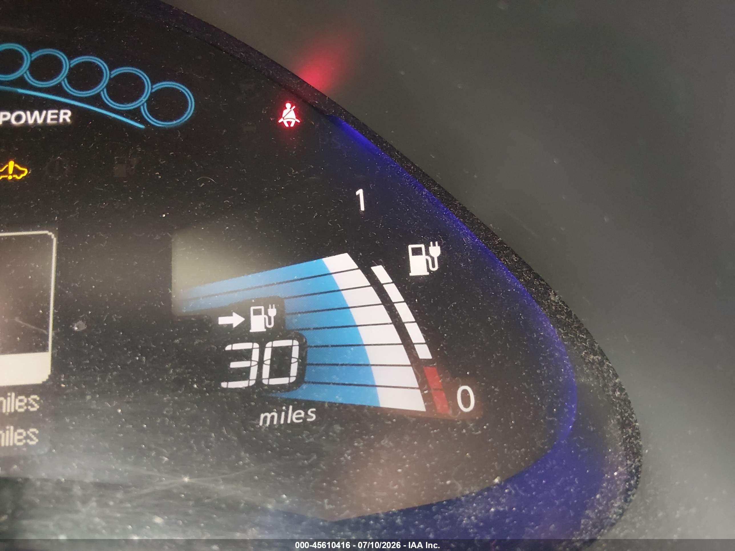 2012 Nissan Leaf Sl Black vin: JN1AZ0CP2CT018475