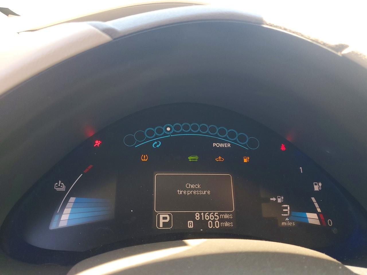 2012 Nissan Leaf Sv White vin: JN1AZ0CP2CT021540