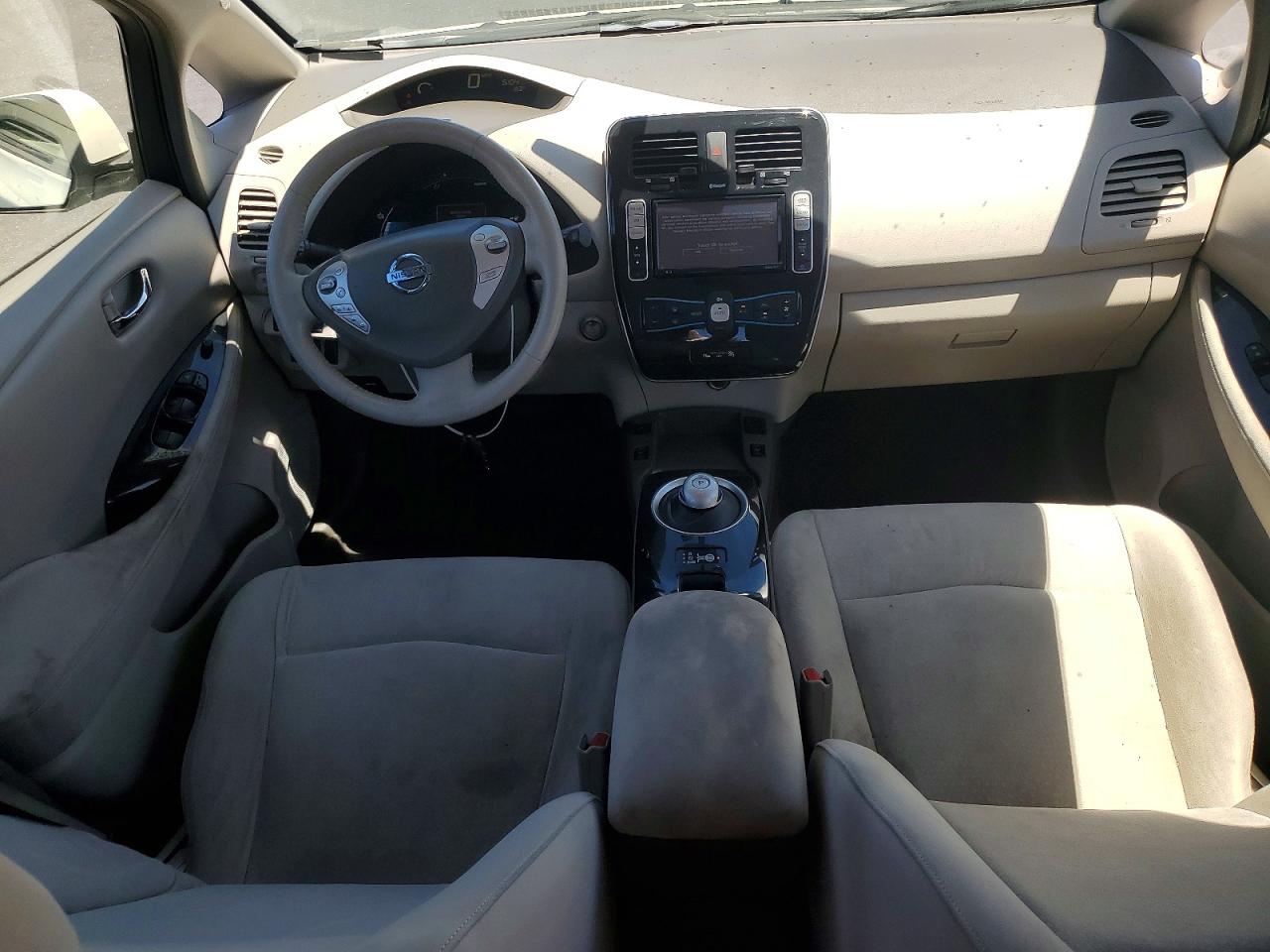 2012 Nissan Leaf Sv White vin: JN1AZ0CP2CT021540