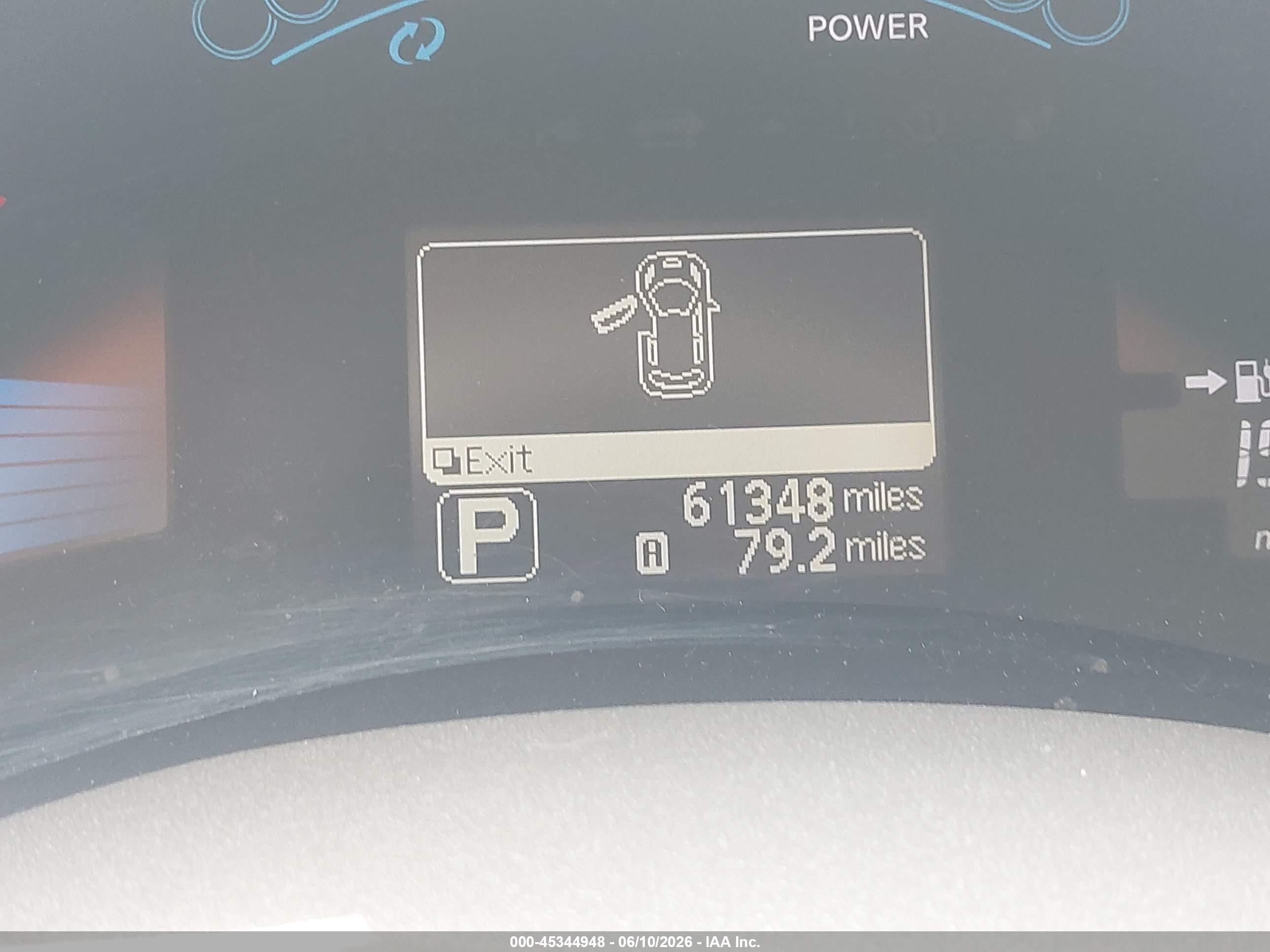 2012 Nissan Leaf Sl White vin: JN1AZ0CP2CT025393