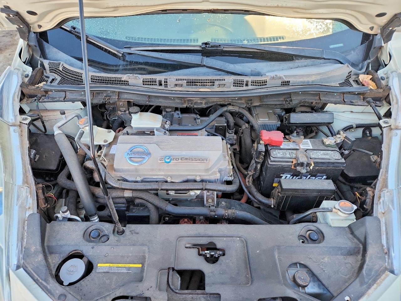 2011 Nissan Leaf Sv Белый vin: JN1AZ0CP3BT003658