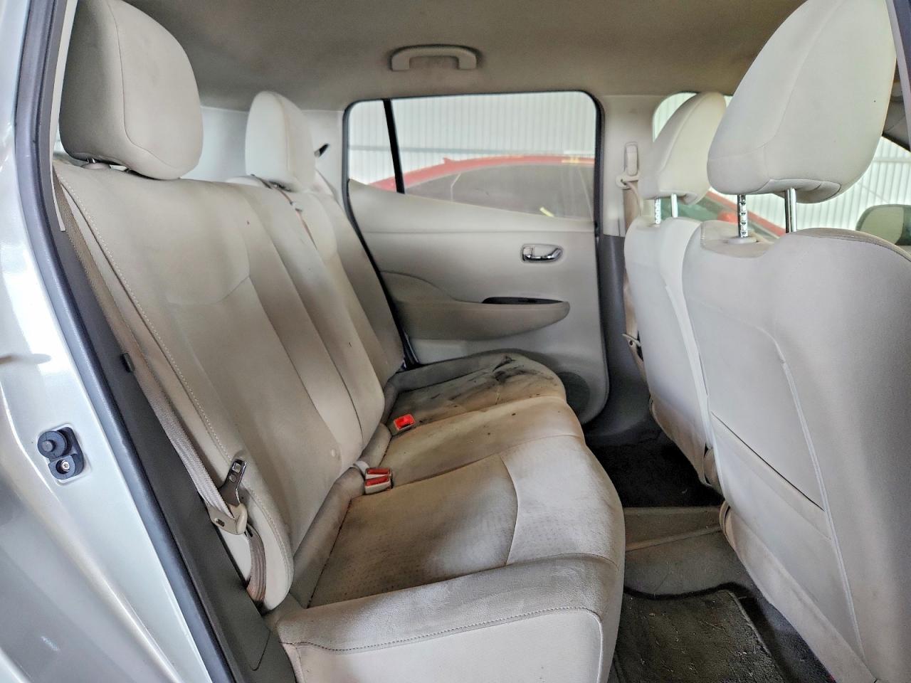 2012 Nissan Leaf Sv Silver vin: JN1AZ0CP3CT024429