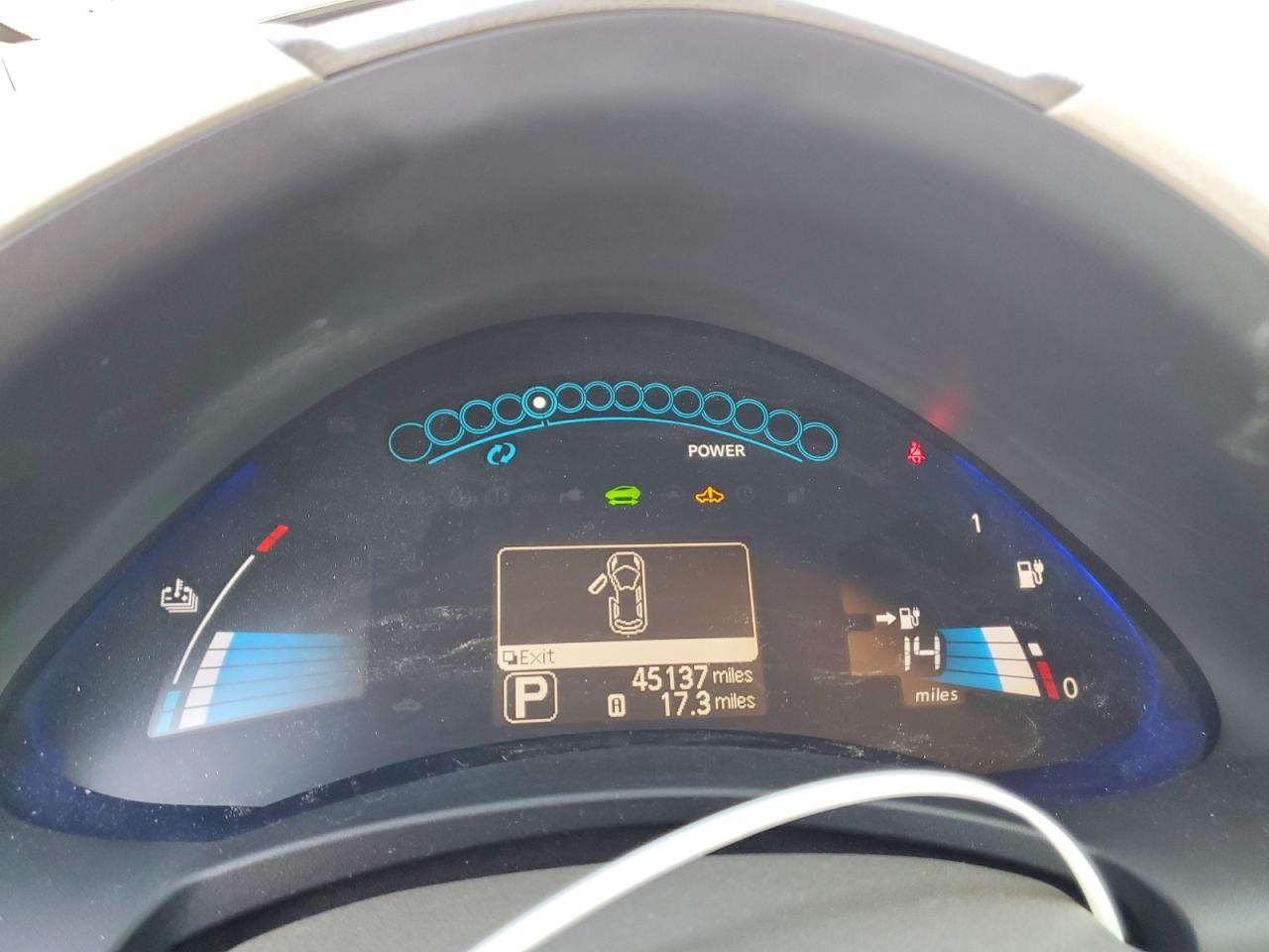 2011 Nissan Leaf Sv Red vin: JN1AZ0CP4BT002535
