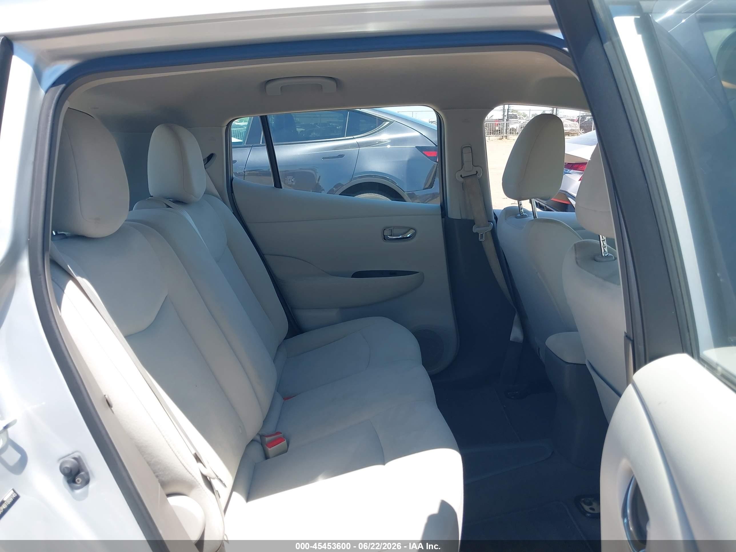 2011 Nissan Leaf Sl Silver vin: JN1AZ0CP4BT009145