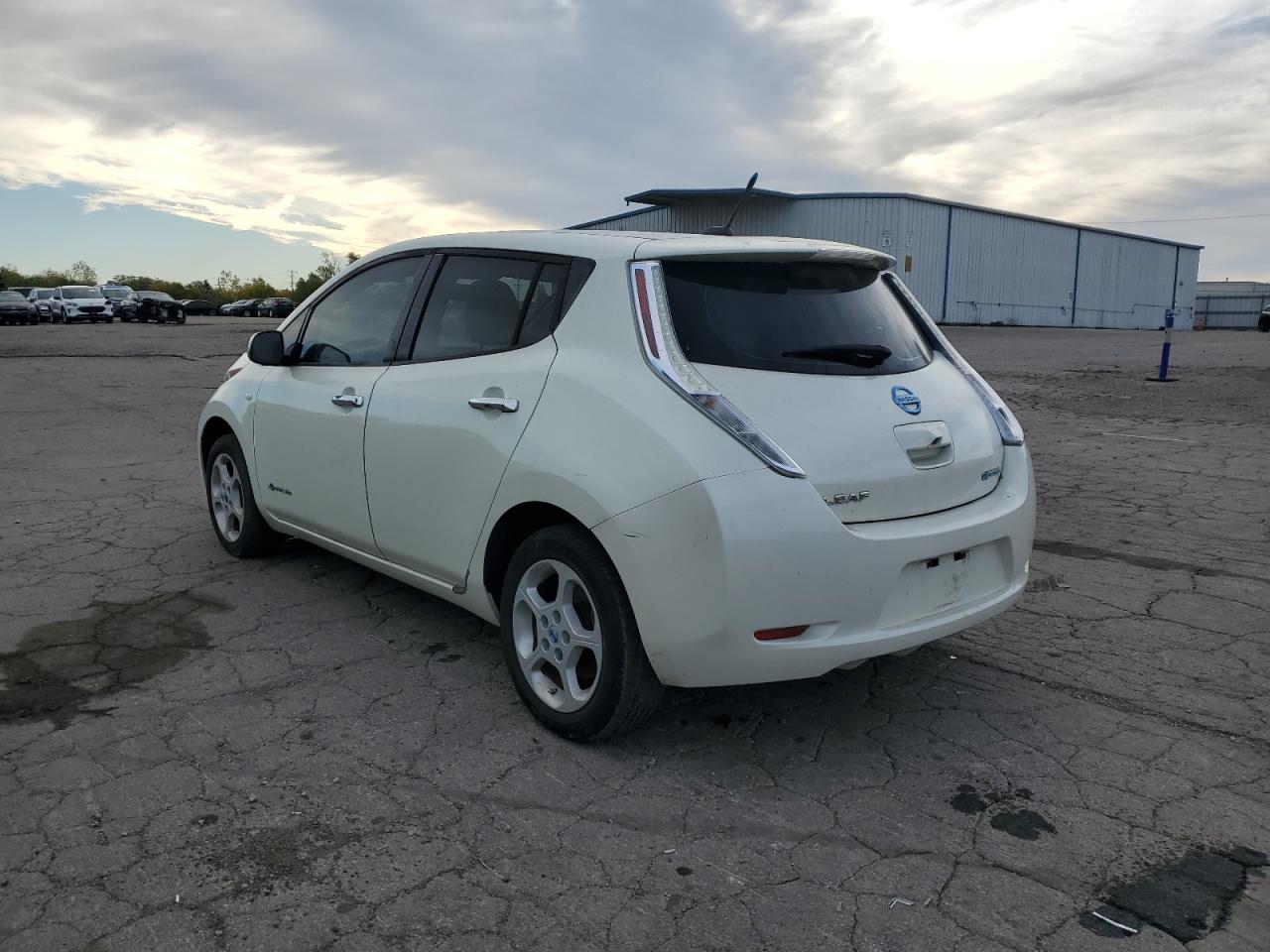 2011 Nissan Leaf Sv Белый vin: JN1AZ0CP4BT009517