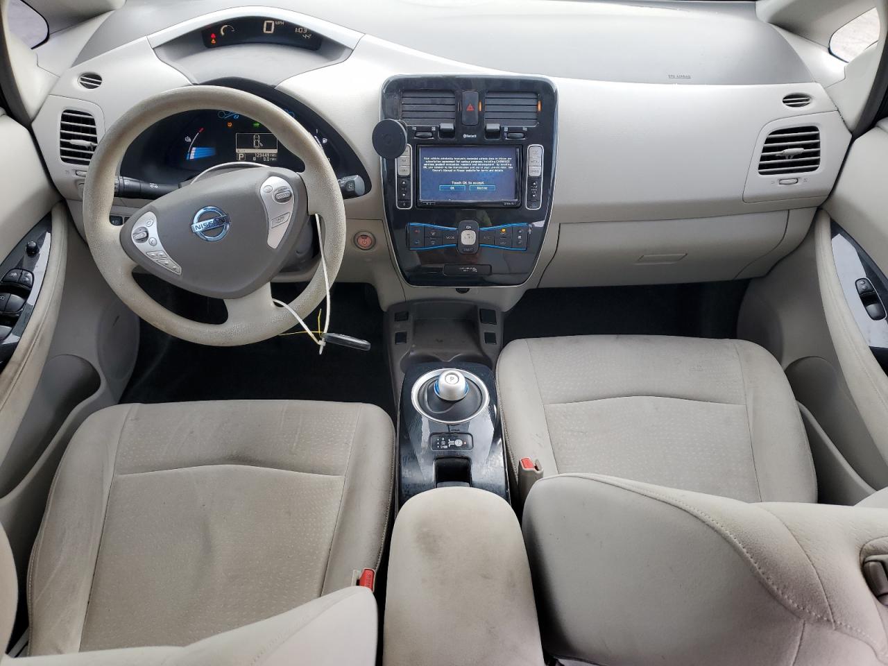 2011 Nissan Leaf Sv Белый vin: JN1AZ0CP4BT009517