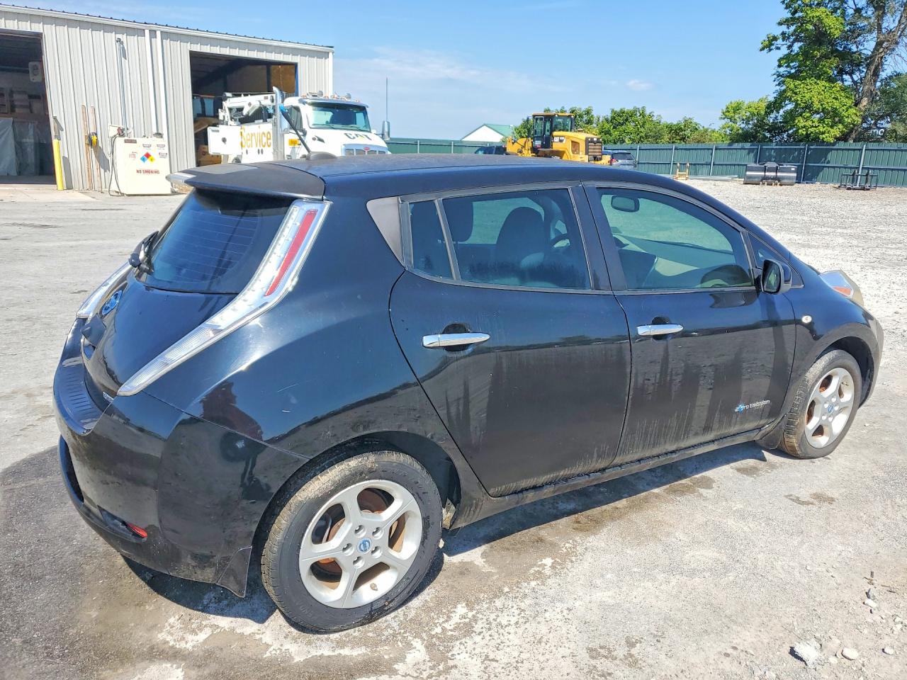 2012 Nissan Leaf Sv Black vin: JN1AZ0CP4CT016761